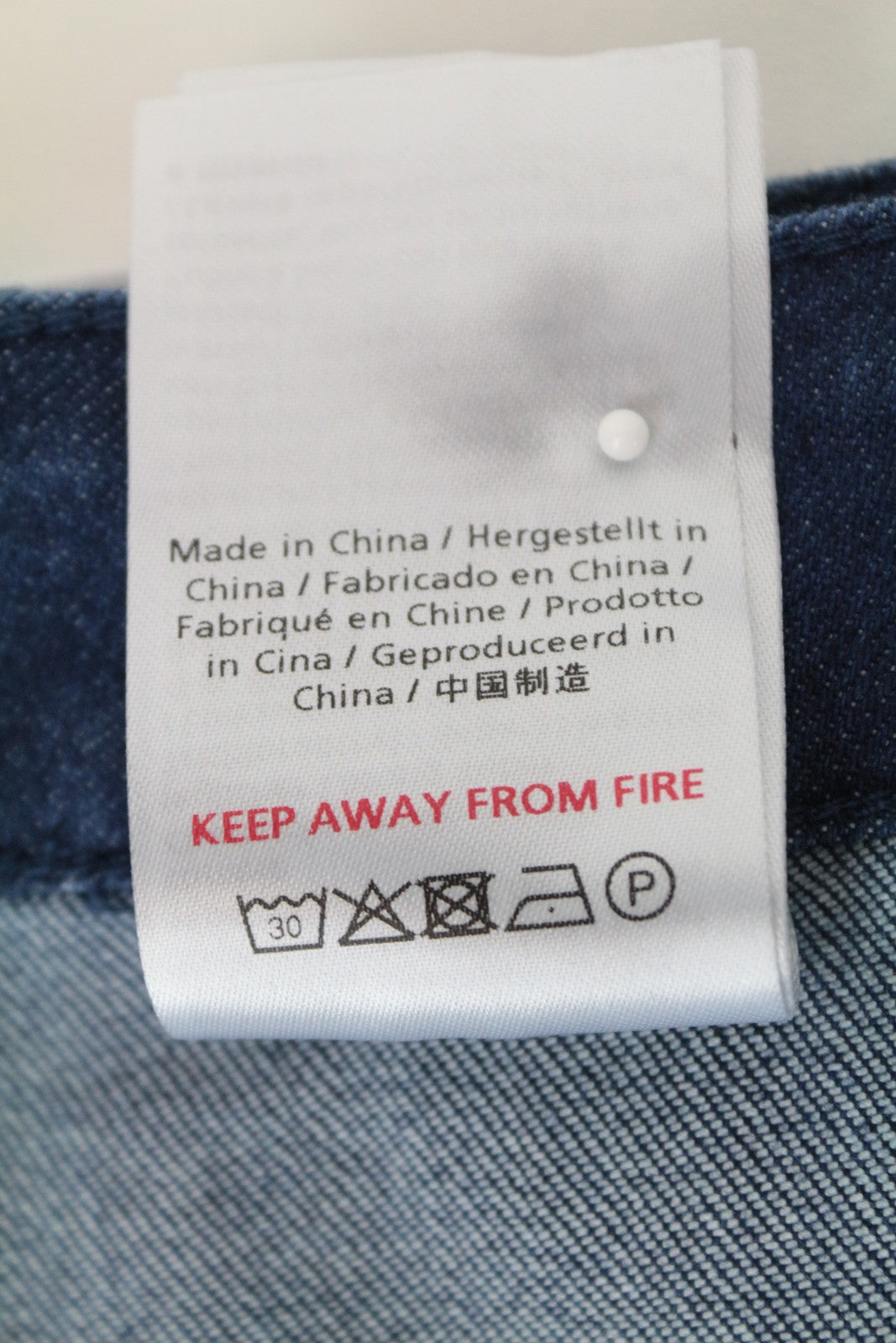 DENHAM Salinas Women's Skirt W25 Blue Stretch Blend Cotton Mini Casual Denim