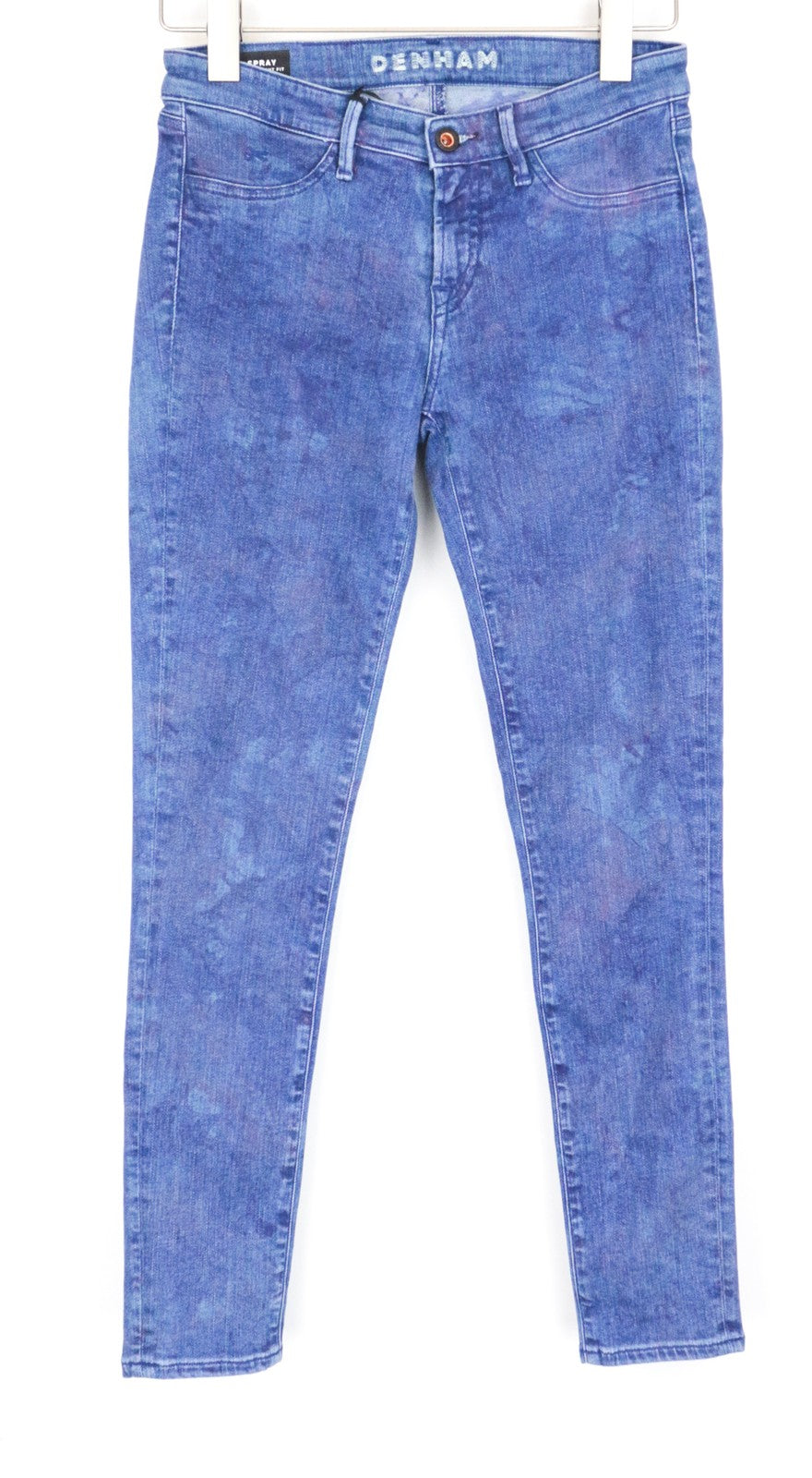 DENHAM Spray Women's Jeans W26/L28 Super Tight Fit Cotton Blue Stretch Casual