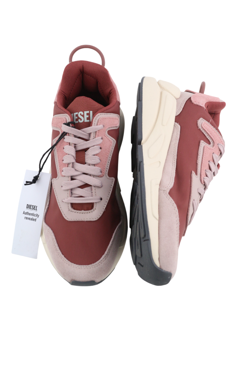 DIESEL S-Serendipity LC Womens Sneakers EU37 Purple Low Top Lace Up RRP€150