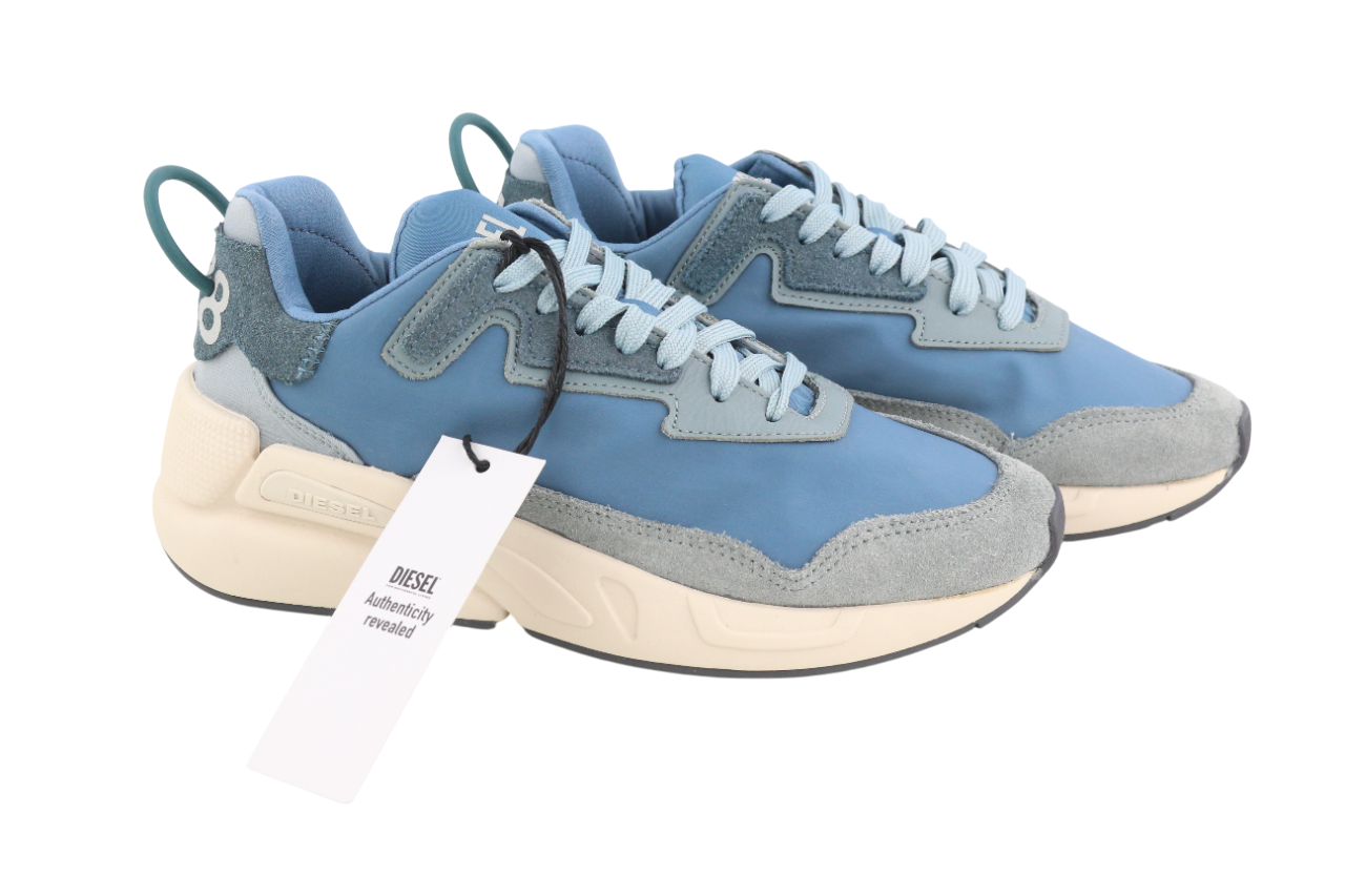 DIESEL S-Serendipity LC Womens Sneakers EU35 Blue Low Top Lace Up RRP€150