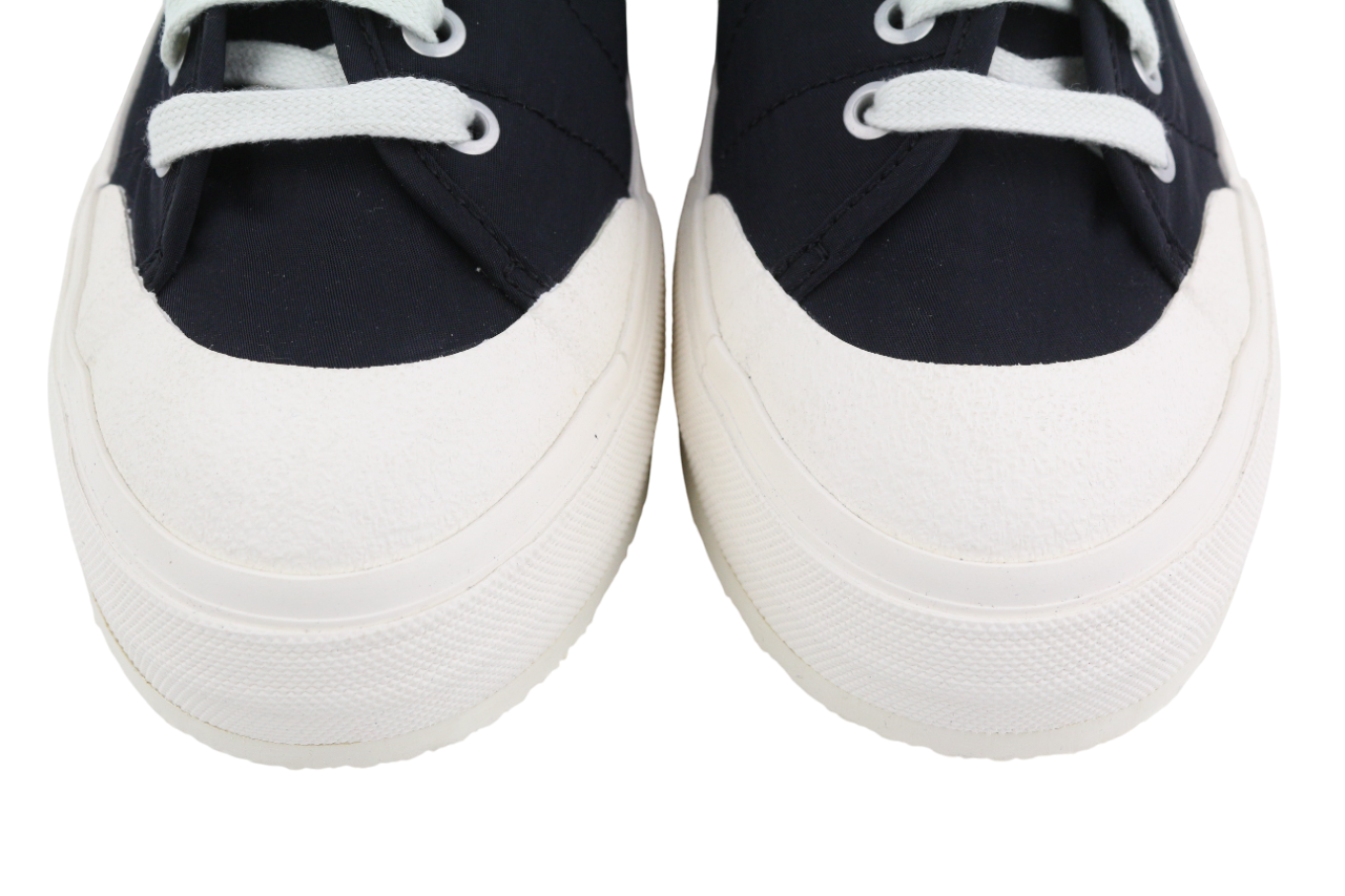 DIESEL S-Muji LC Womens Sneakers EU41 Black Low Top Lace Up Almond Toe RRP€160