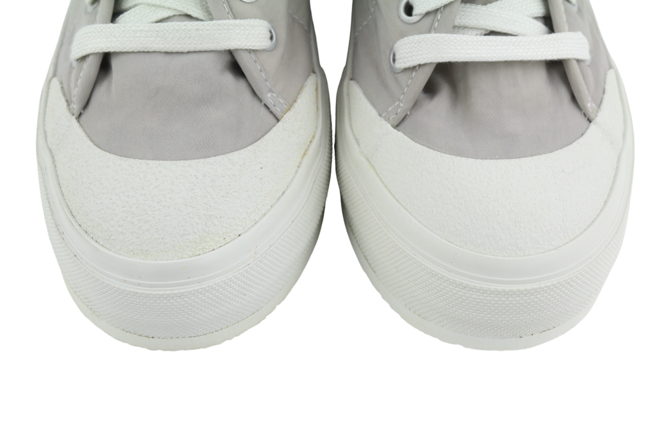 DIESEL S-Muji MC Womens Sneakers EU40 Light Grey High Top Almond Toe RRP€180