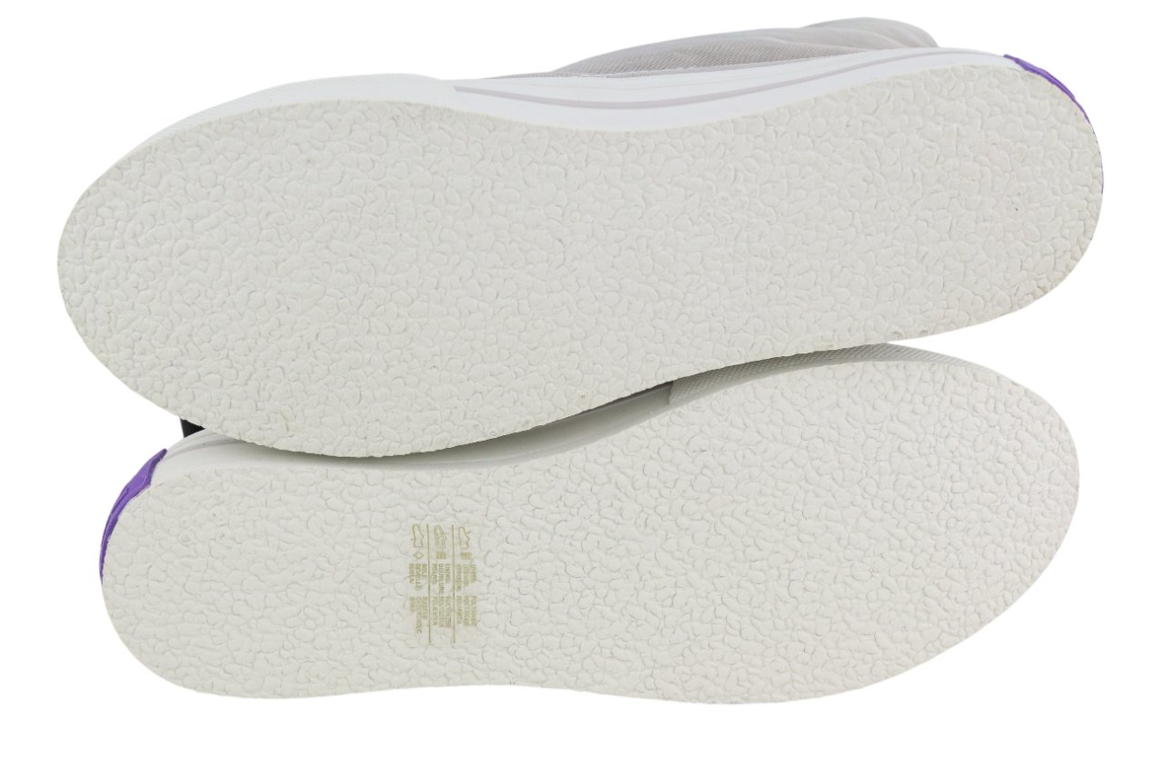 DIESEL S-Muji MC Womens Sneakers EU40 Light Grey High Top Almond Toe RRP€180