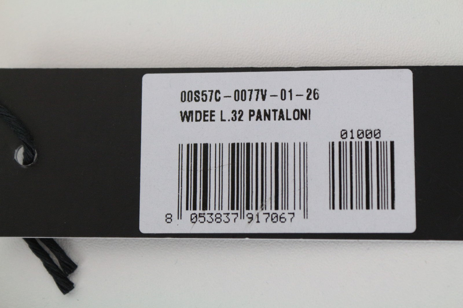 DIESEL Widee 0077V Women's Jeans W26/L32 Straight Blue High Waist Cotton Denim