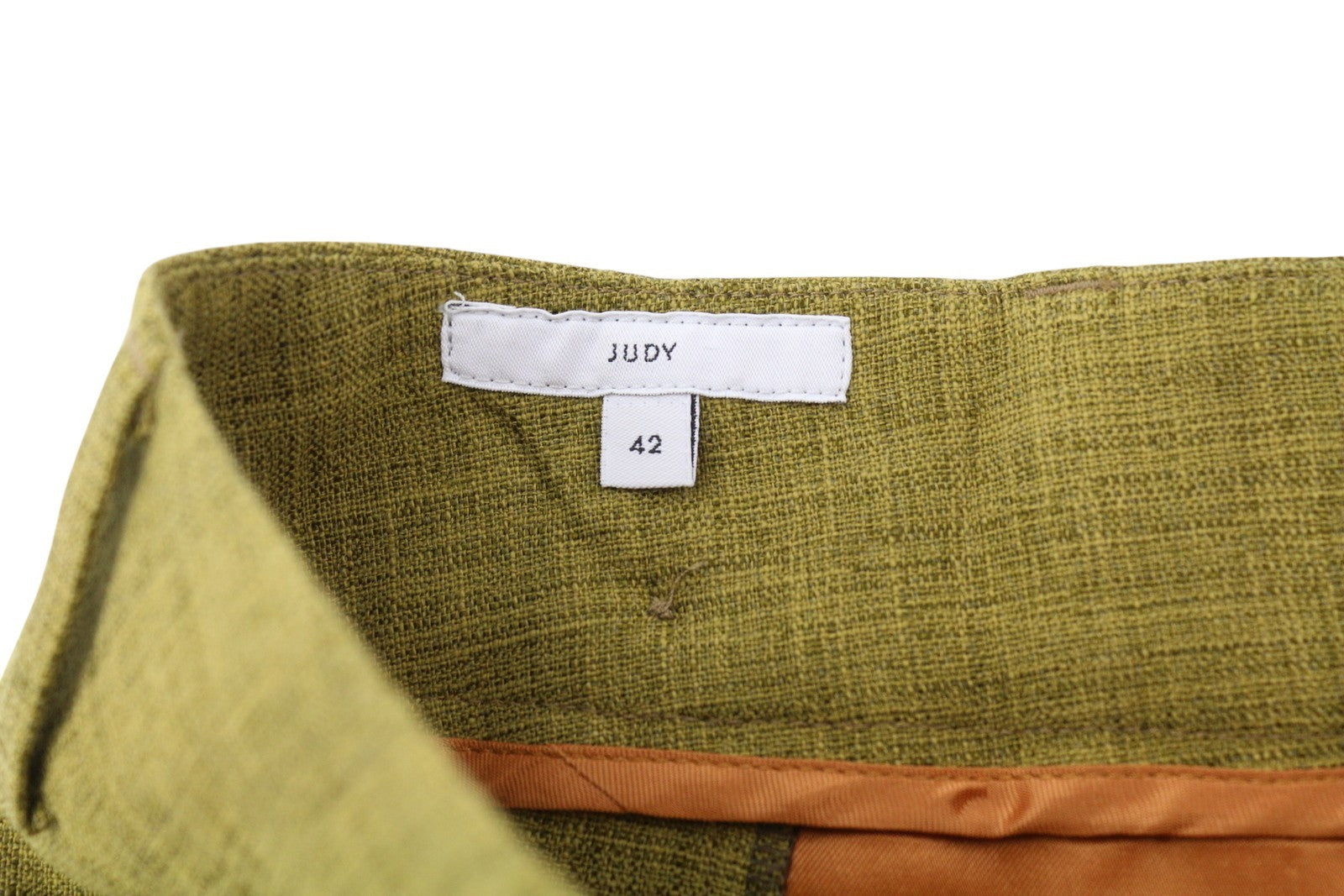 PT TORINO Judy Womens Trousers 42 Green High Waist Ankle Length Patterned