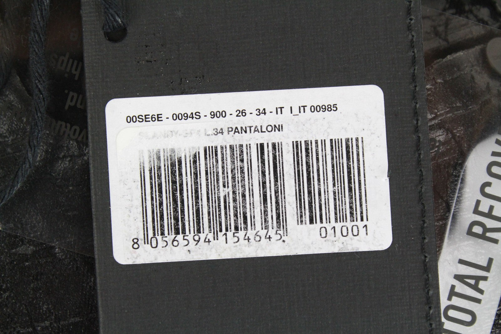 DIESEL Slandy-SP4 0094S Women's Jeans W26/L34 Black Coated Super Skinny Fit