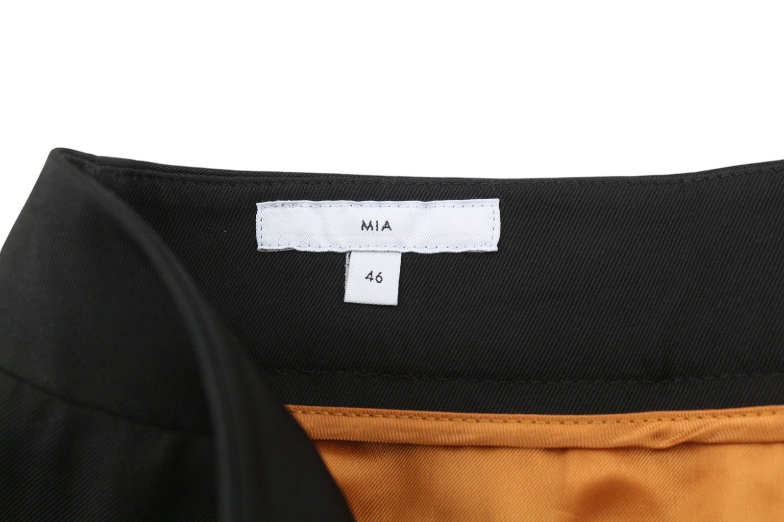 PT TORINO Mia Womens Trousers 46 Black High Waist Flared Leg Zip Fly Pockets