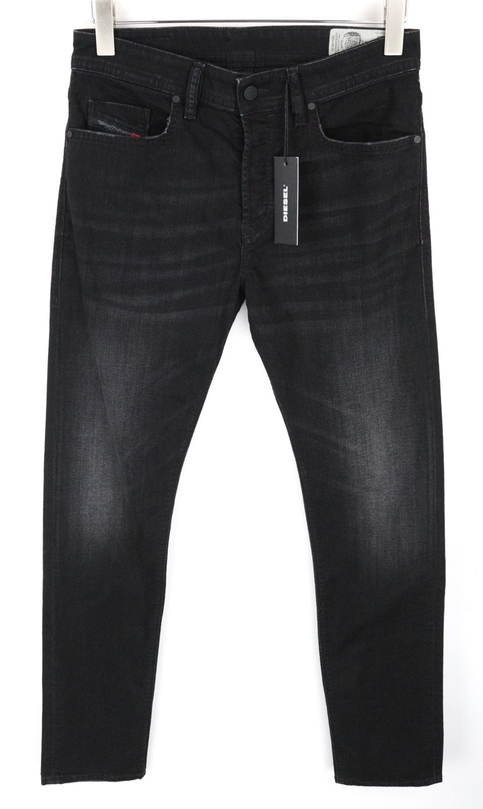 DIESEL Buster 069BG Men's Jeans W28/L32 Faded Slim Tapered Stretch Fit Denim