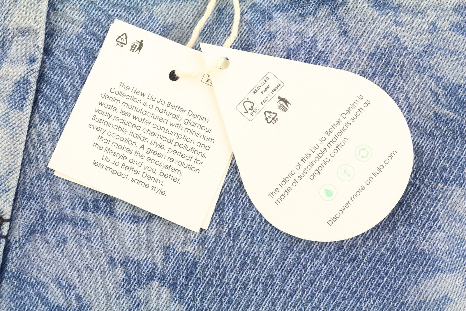 LIU JO Womens Jeans W27  Blue Washed Slim  Patterned High Waist Zip Fly