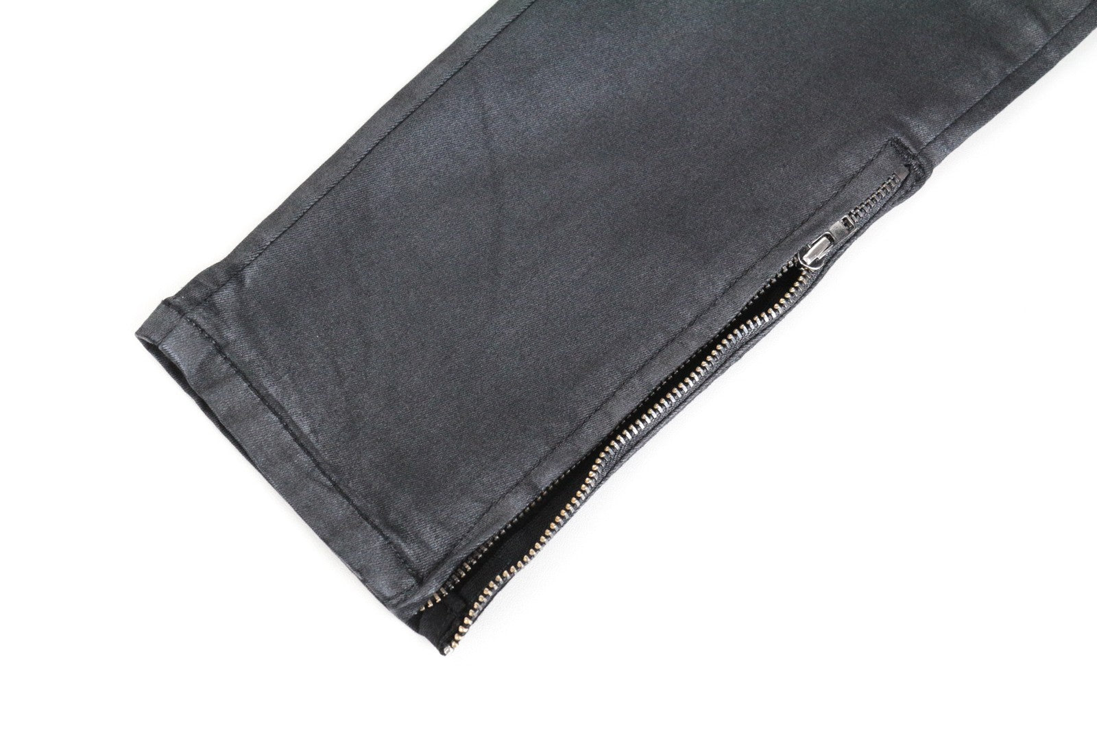 DIESEL Slandy-Zip 069GF Women's Jeans W26/L32 Super Skinny Fit Coated Mid-Rise