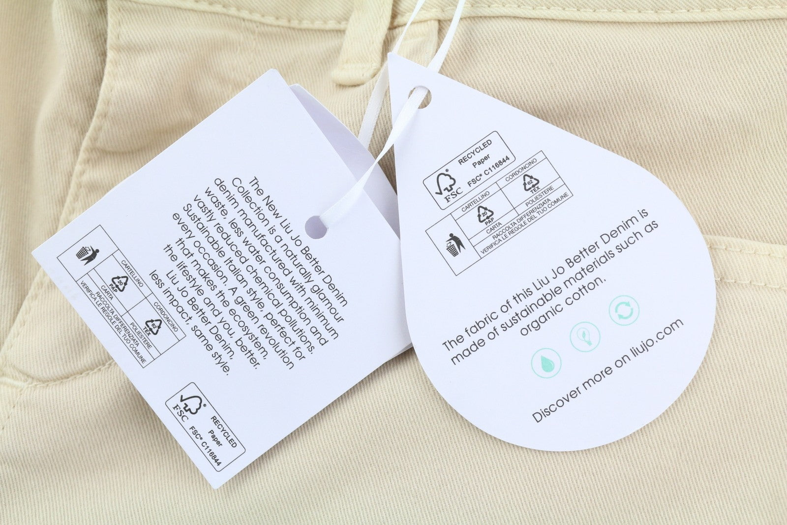 LIU JO Monroe Womens Jeans W28/L28 Bottom Up Slim  Ankle Length Light