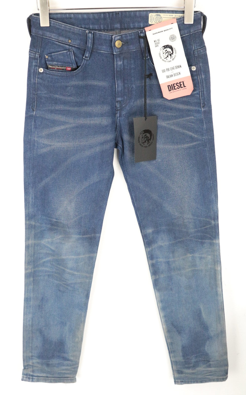 DIESEL D-Rifty 0870I Women's Jeans W26/L32 Slim Fit Aged Look Low Waist Denim