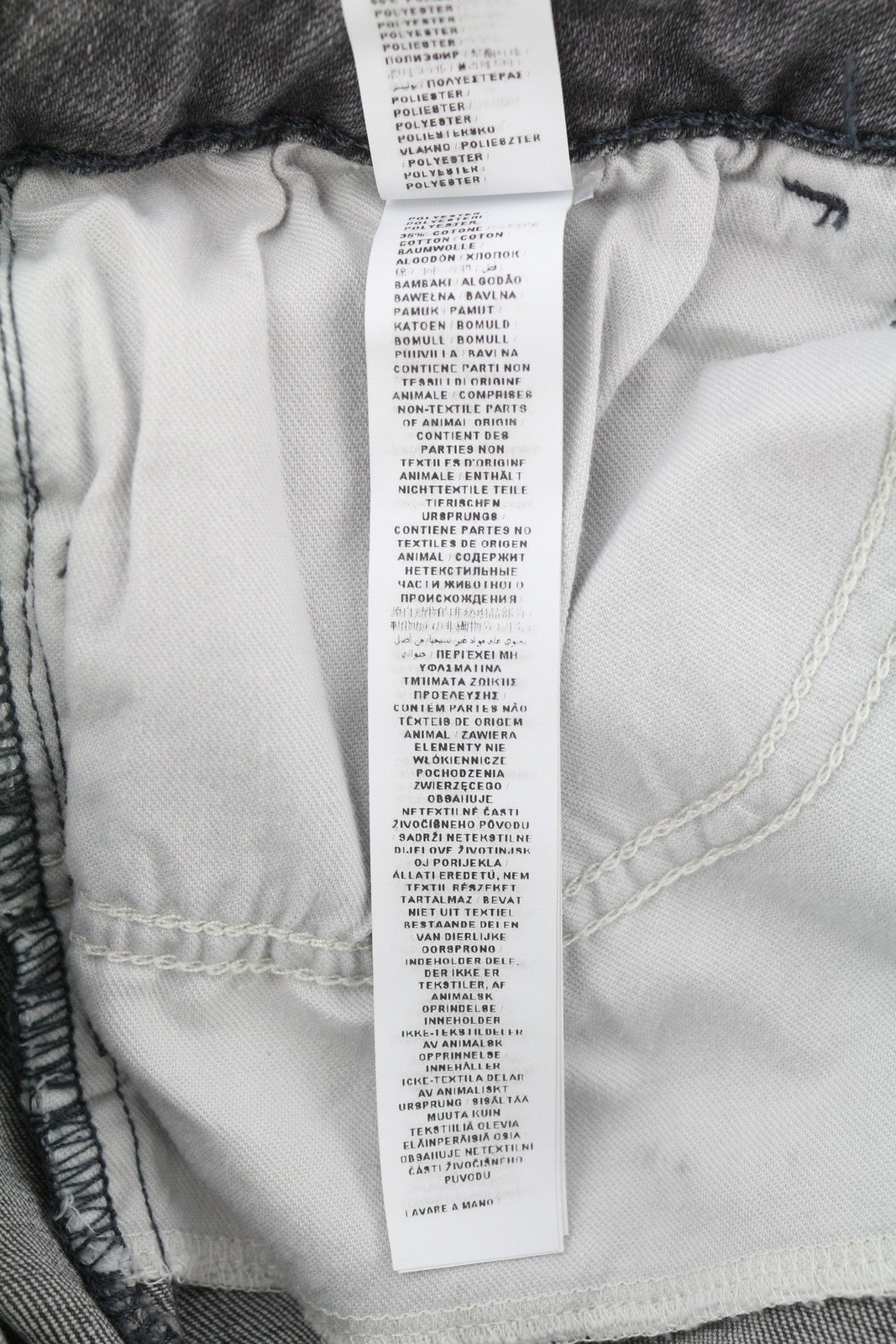 LIU JO Womens Jeans W28  Grey Washed Skinny  Ankle Length High Waist