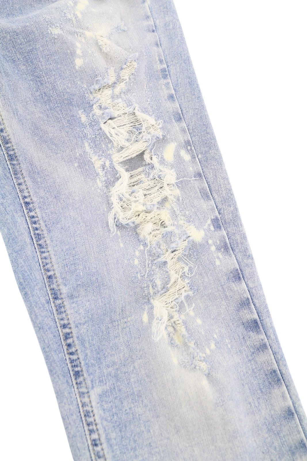 LIU JO Ideal Womens Jeans W28 Skinny Stretch Ripped Distress Washed Blue