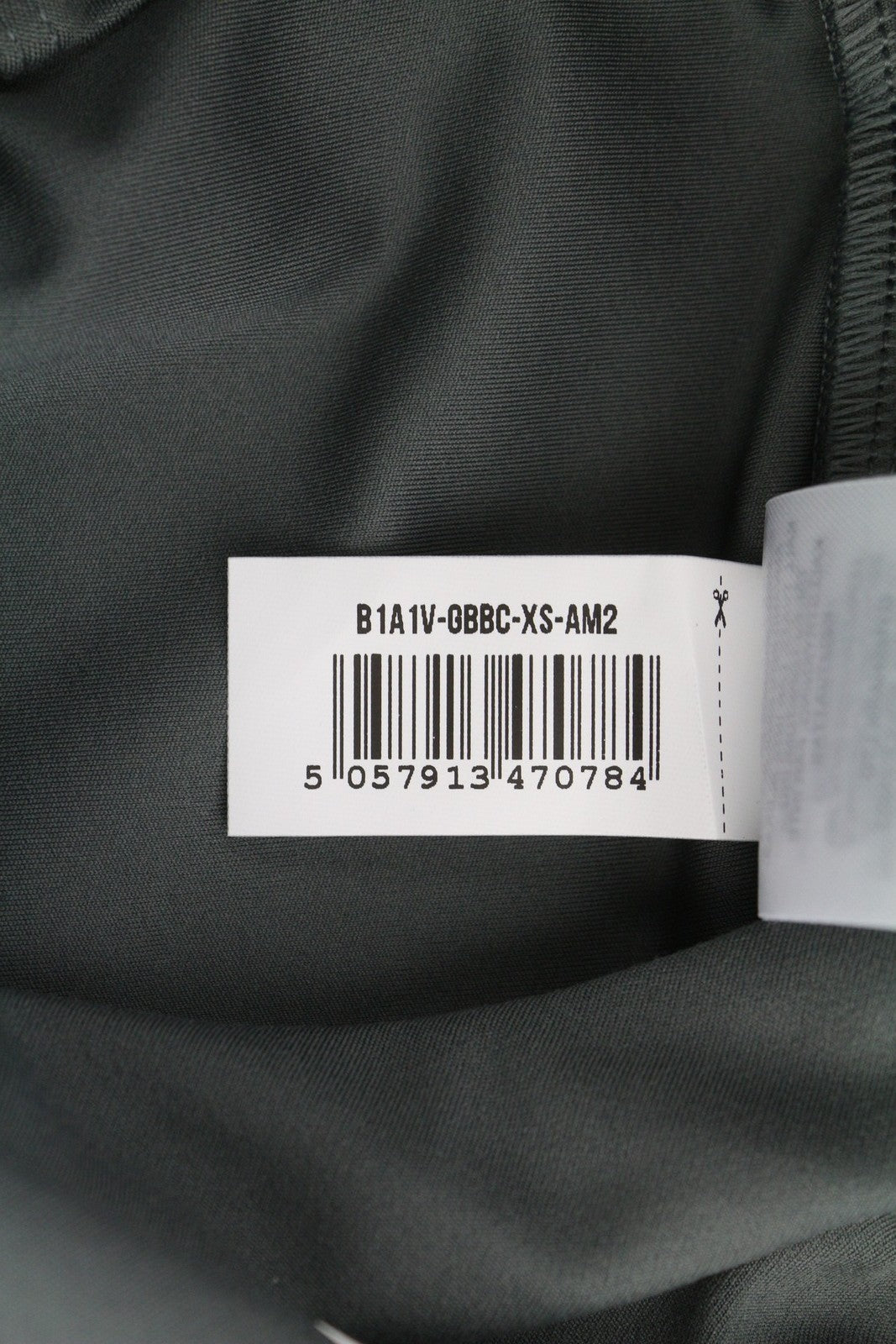 GYMSHARK B1A1V Womens Leggings XS Grey High Waist Fitted 7/8 Ankle Length