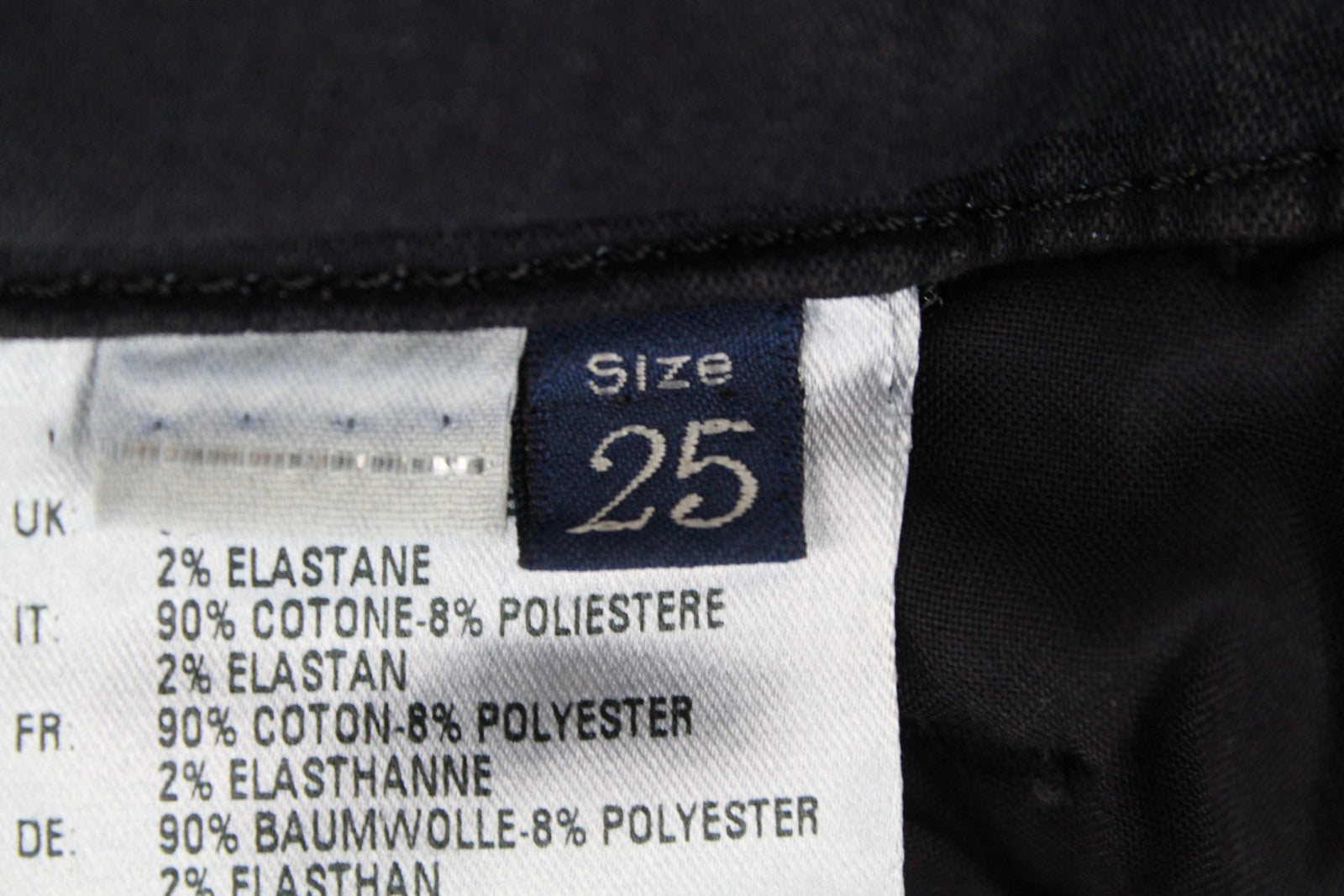 DIESEL Grupee-NE 0669Q Women's Jeans W25 Super Slim Jogg Fit Navy Blue Stretch