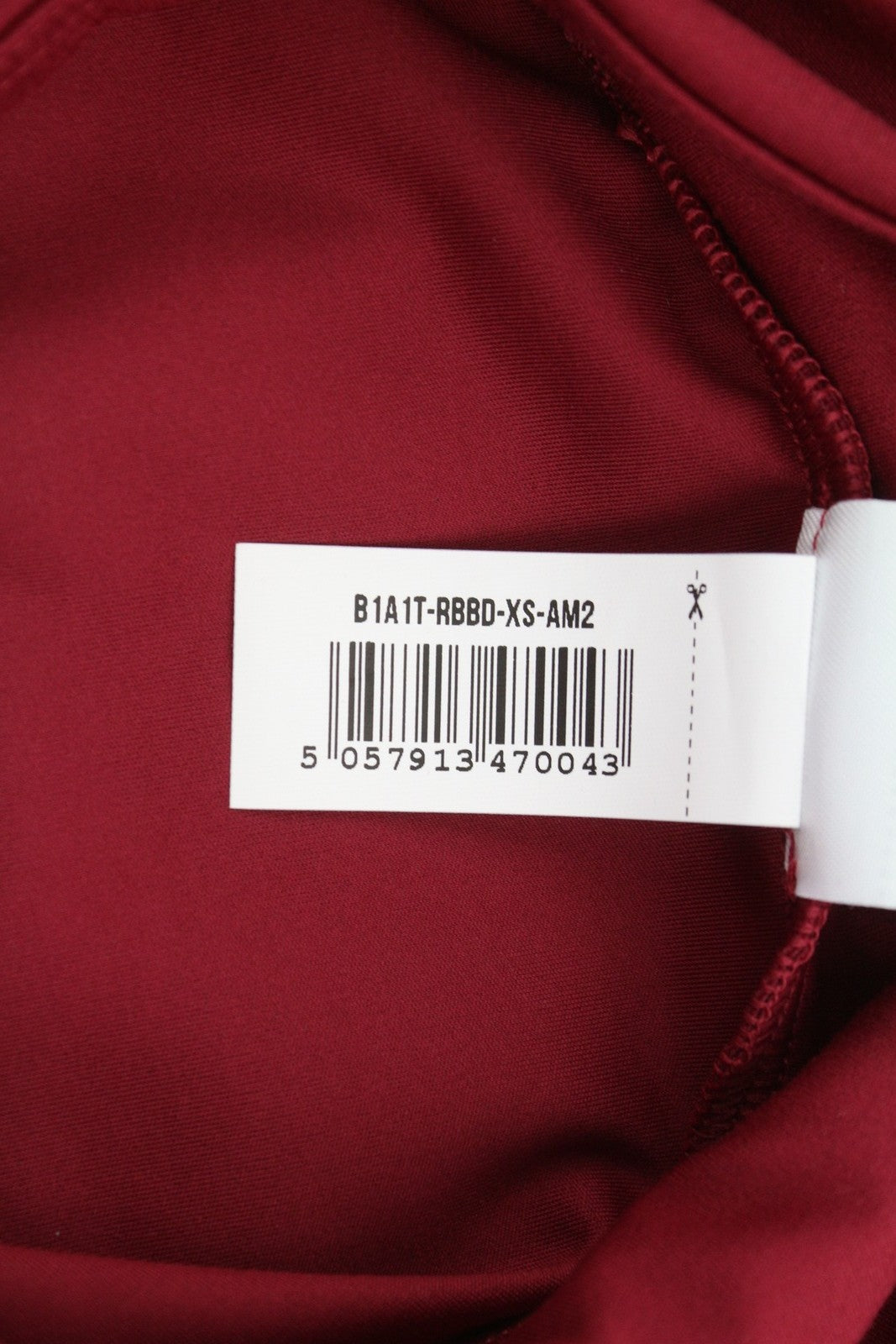 GYMSHARK B1A1T Womens Leggings XS Red High Waist Fitted Strech Sports