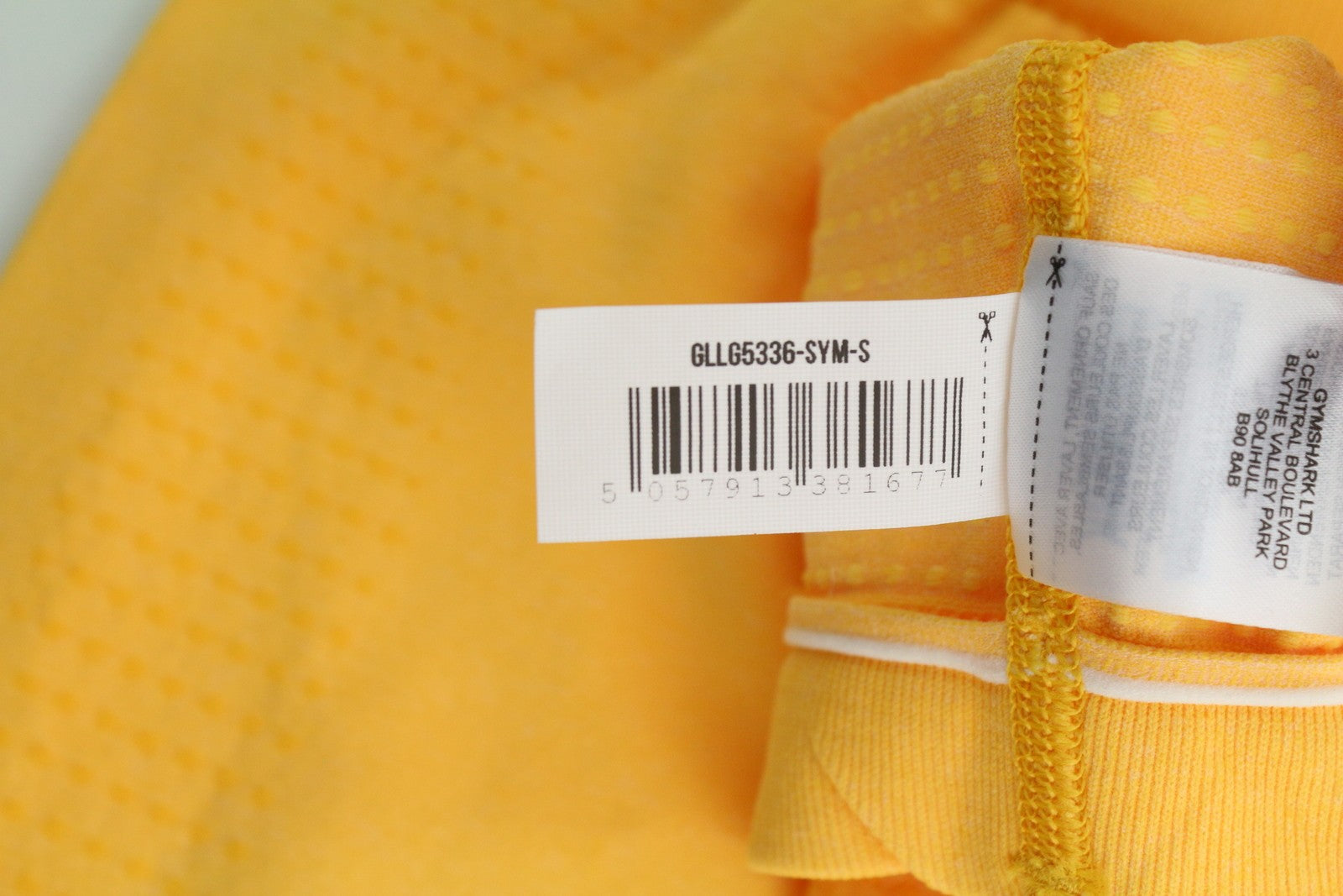 GYMSHARK Vital Womens Leggings S Seamless High Waist Fitted Stretch  Yellow