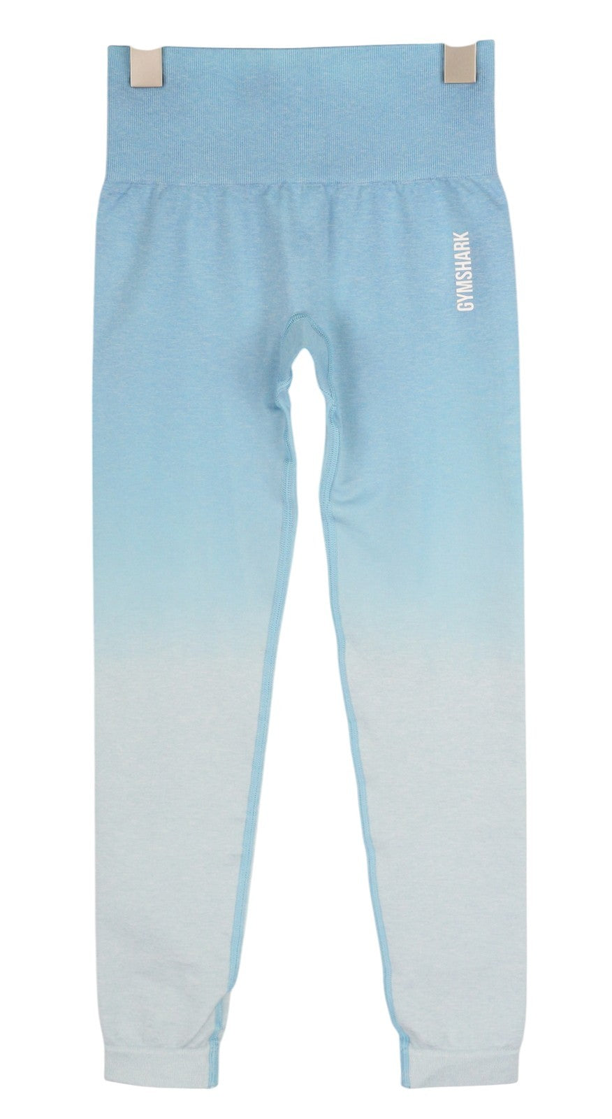 GYMSHARK Adapt Womens Leggings XS Blue Ombre Seamless Stretch High Waist