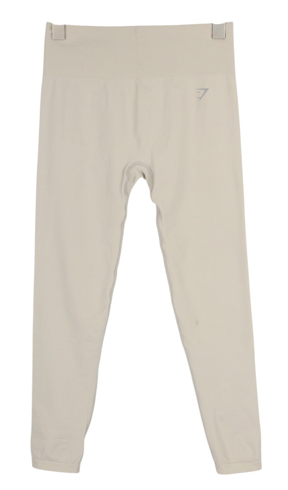 GYMSHARK GLLG4280 Womens Leggings S Beige Mid Waist Seamless Stretch  Sports