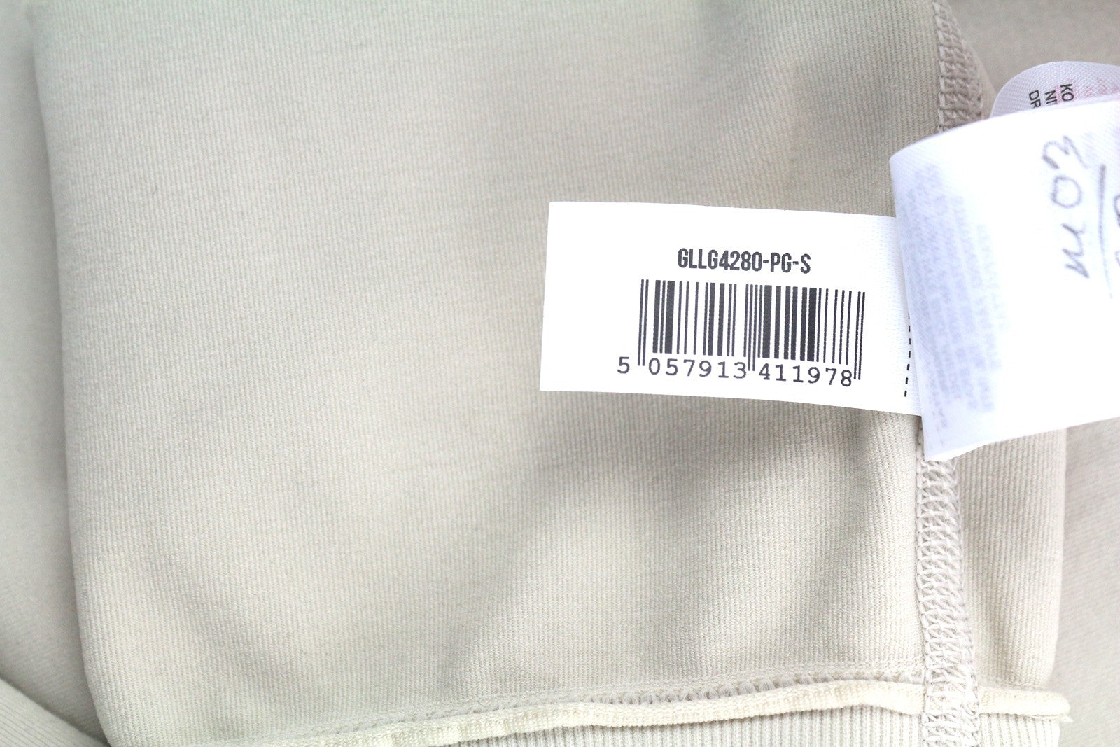 GYMSHARK GLLG4280 Womens Leggings S Beige Mid Waist Seamless Stretch  Sports