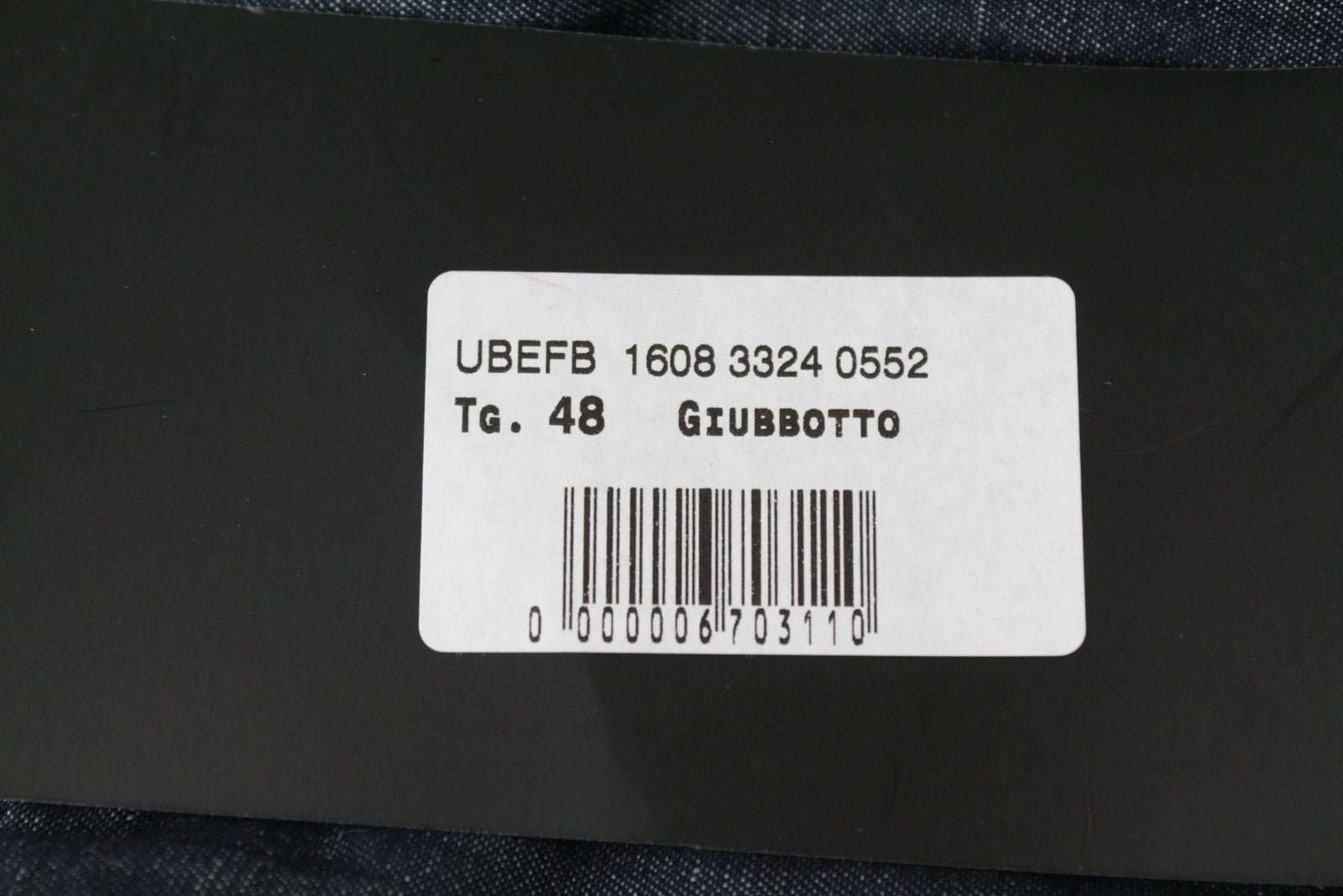 RICHMOND Men's Jacket 48 Blue Cotton Linen Bomber Look Lightweight Long Sleeve