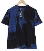 DIESEL T-Just-B84 Men T-Shirt S Black Tricot Stretchy Crew Neck RRP€150