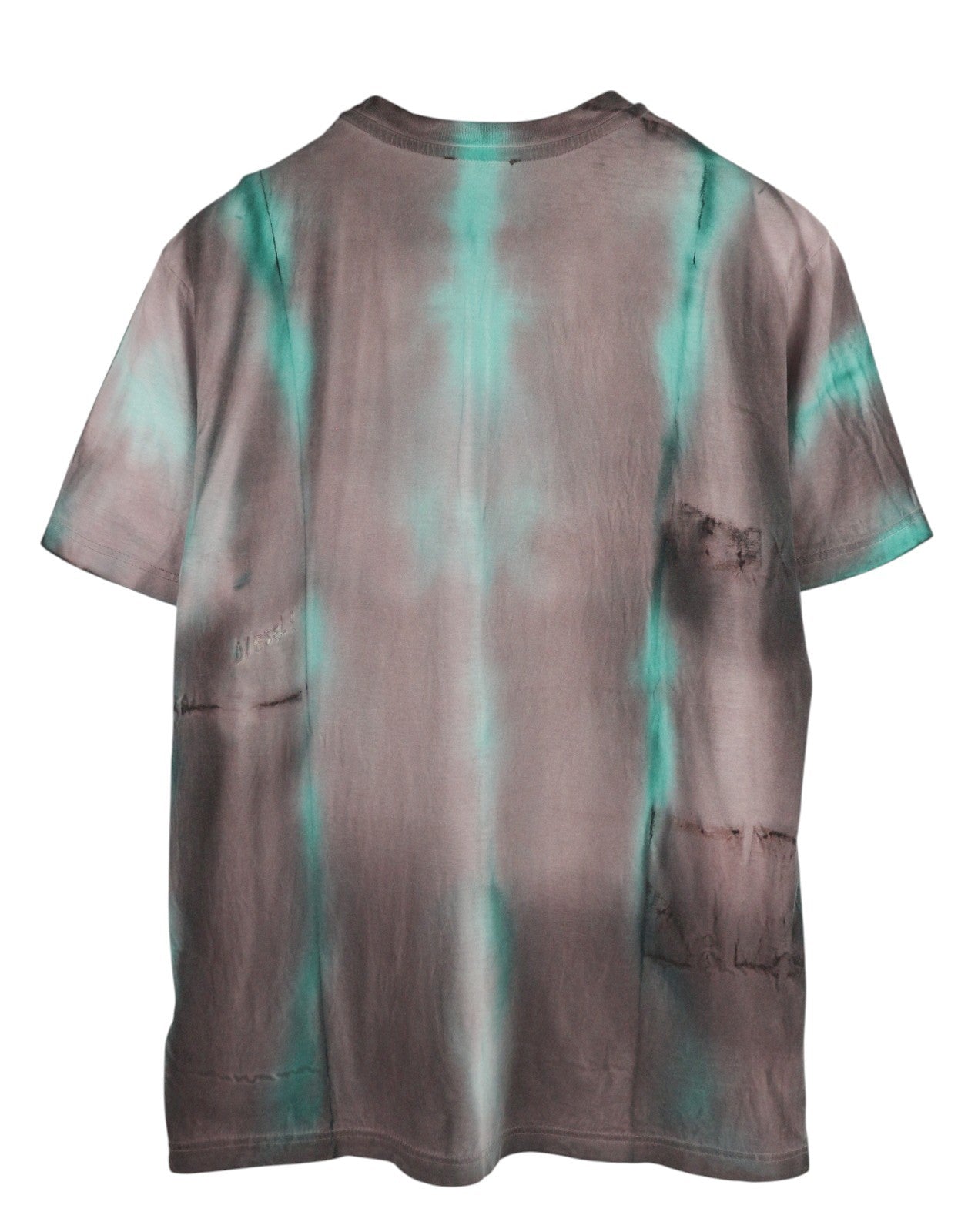 DIESEL T-Just-B52 Men T-Shirt S Short Sleeved Acid Wash Effect Crew RRP€125