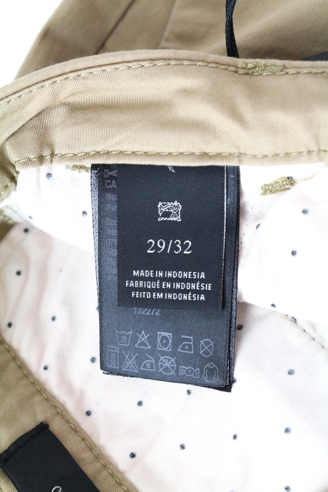 MAISON SCOTCH Flat Front Pants W29/L32 Brown Slim  Stretch  Womens