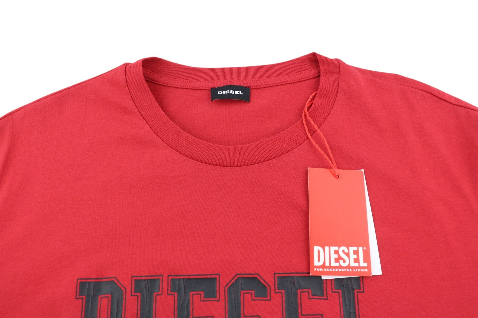 DIESEL T-Diegor-K46 Mens T-Shirt 2XL Red Short Sleeve Crew Neck  Front