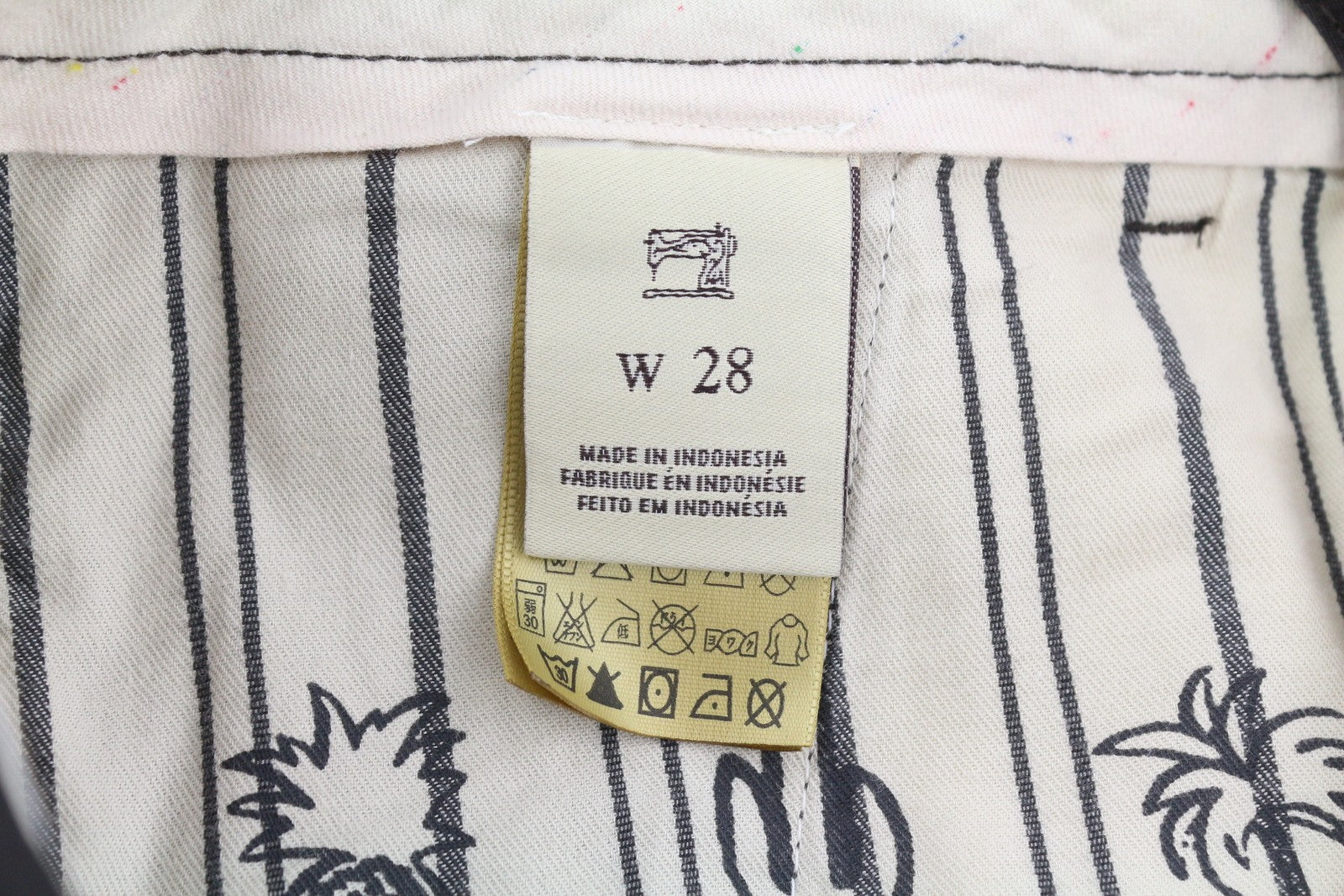 SCOTCH & SODA Men Shorts W28 Chino Dark Brown Zip Fly 5-Design Pockets Casual