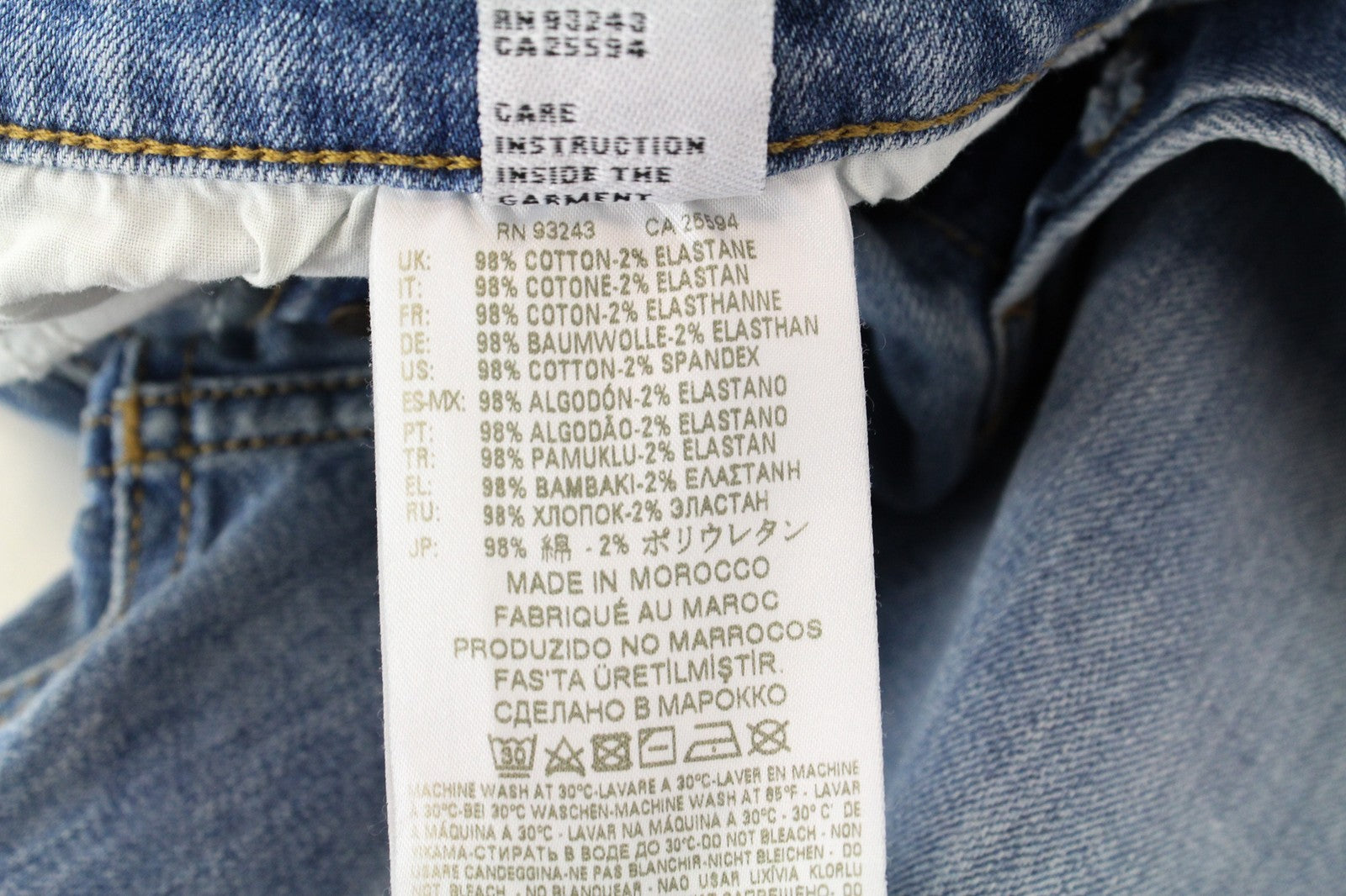 DIESEL D-Vider 081AL Men's W29/L30 Washed Stretch Carrot Fit Blue Denim