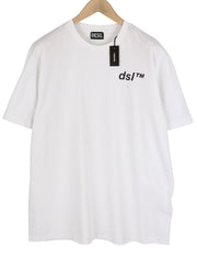 DIESEL T-Just-B56 Mens T-Shirt 2XL White Short Sleeve Tricot Crew Collar