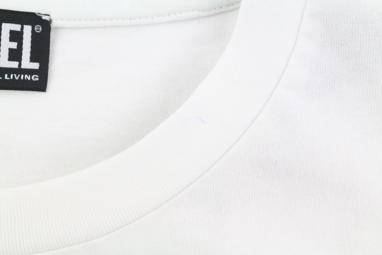 DIESEL T-Just-B56 Mens T-Shirt 2XL White Short Sleeve Tricot Crew Collar