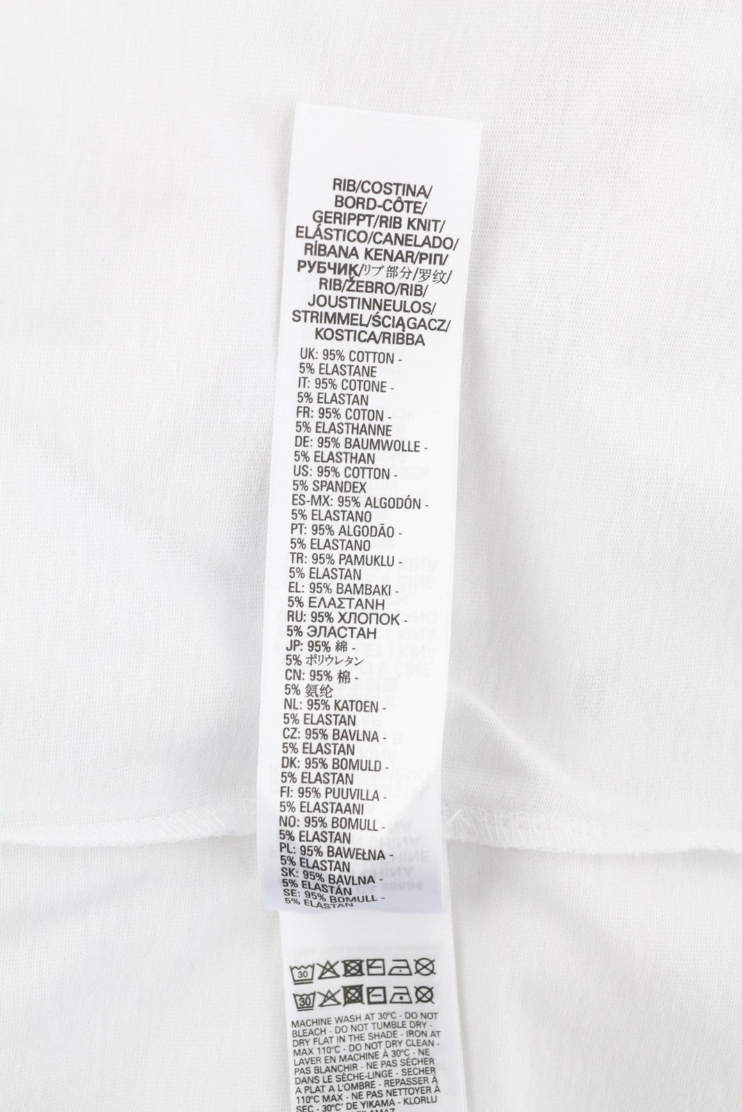 DIESEL T-Just-B56 Mens T-Shirt 2XL White Short Sleeve Tricot Crew Collar