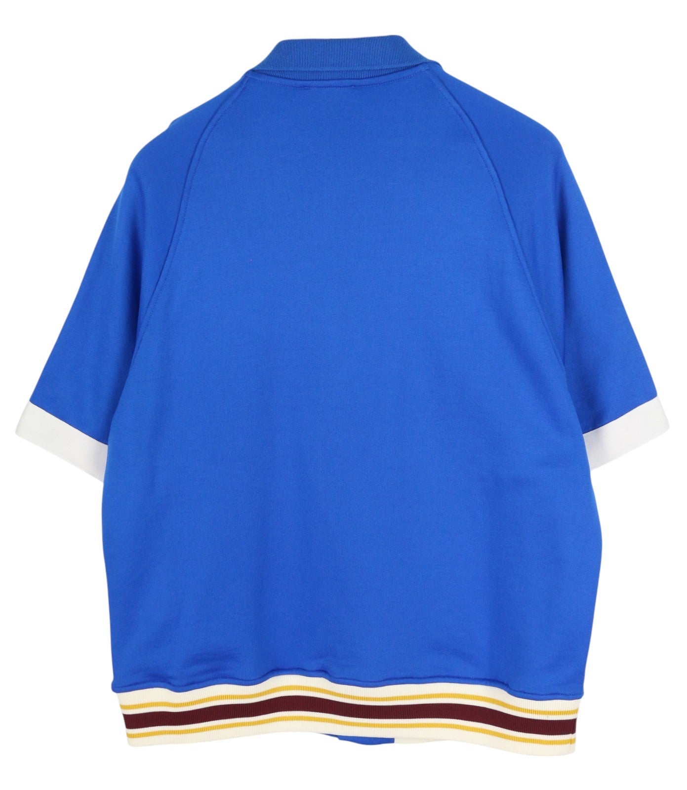 DIESEL S-Bolin Mens Sweatshirt M Blue Short Sleeve Snap Buttons Polo RRP175