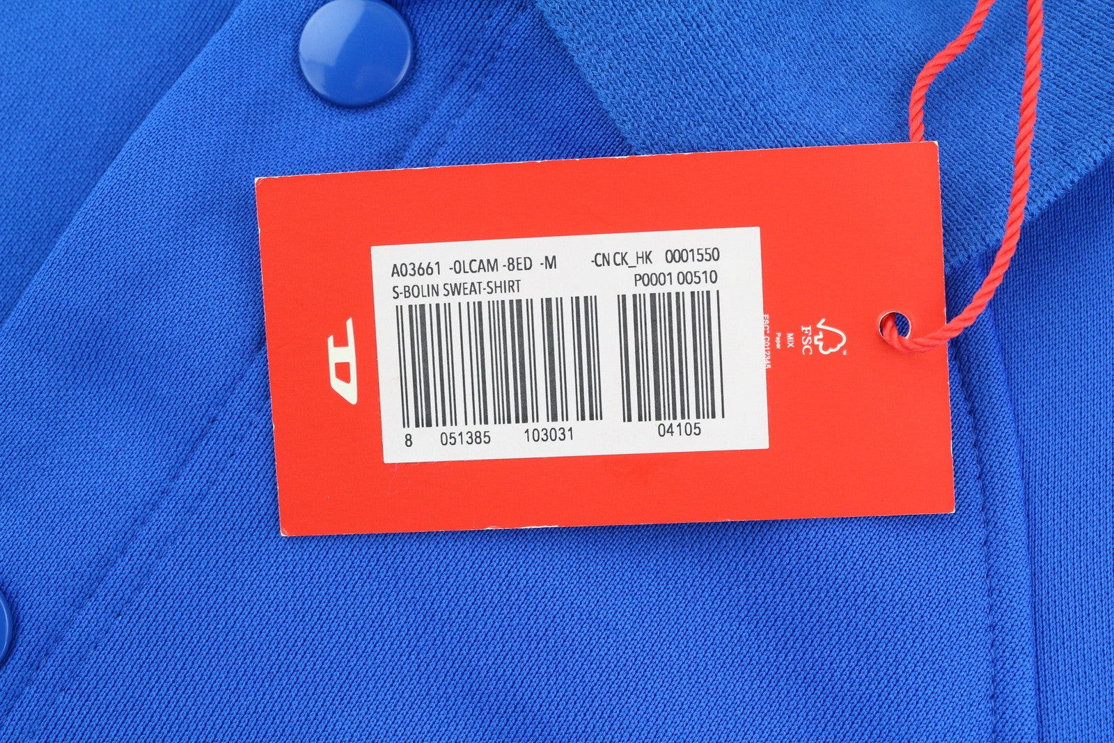 DIESEL S-Bolin Mens Sweatshirt M Blue Short Sleeve Snap Buttons Polo RRP175