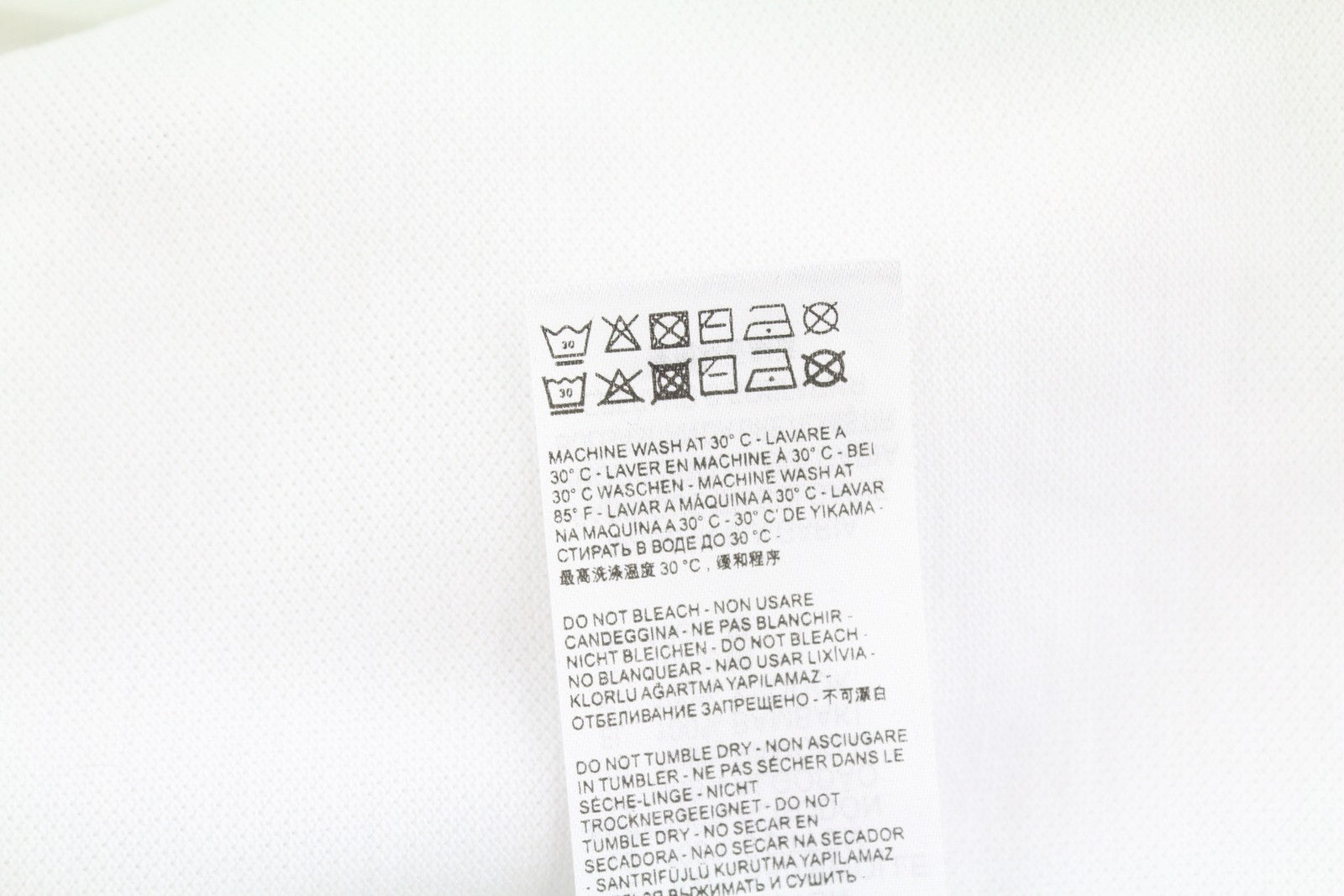 DIESEL T-Weet-Div Polo Mens T-Shirt 2XL Short Sleeve Polo Neck  White