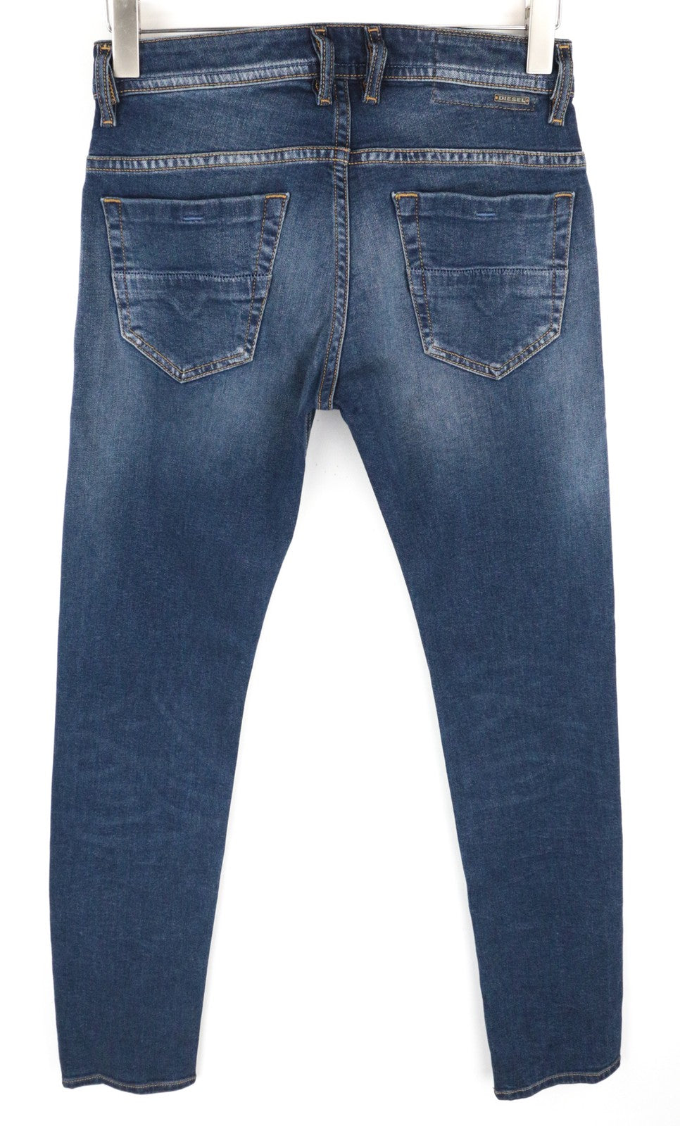 DIESEL Thommer 083AD Men's W26/L32 Blue Slim-Skinny Washed Out Fit Denim