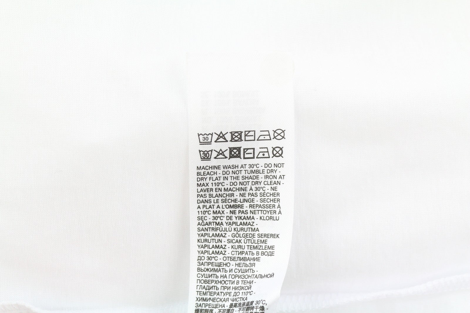 DIESEL T-Diegos-K25 Men T-Shirt L White Short Sleeve Crew Collar Tricot