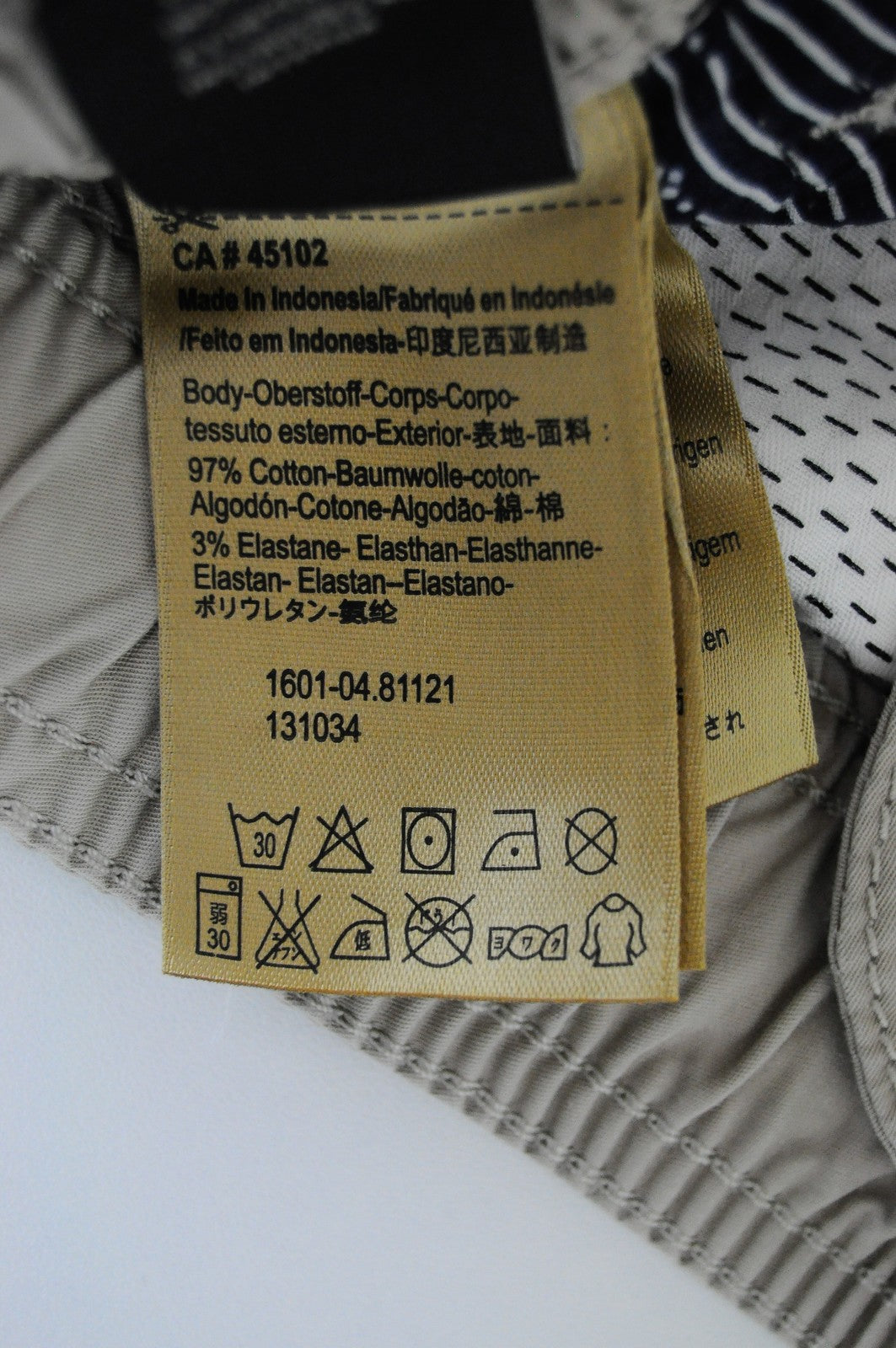 SCOTCH & SODA  Couture W28 Grey Cargo Shorts Multi Pocket Stretch  Mens