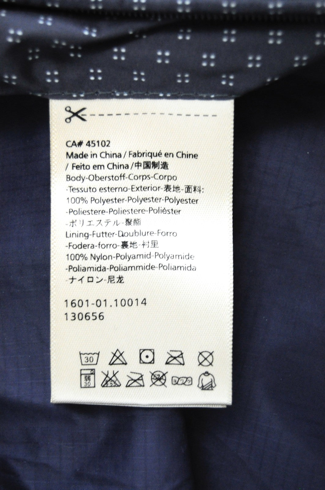 SCOTCH & SODA  Couture Grey Lightweight Patterned Jacket Mens S Long Sleeve