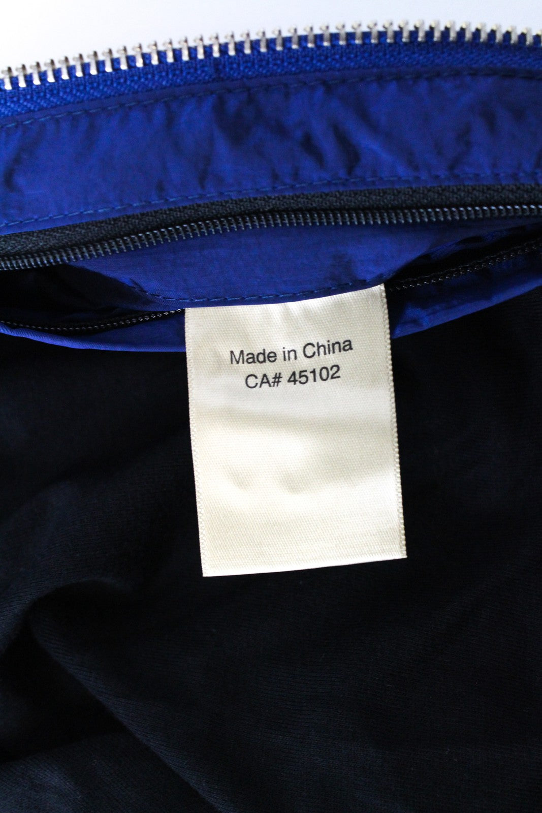 SCOTCH & SODA  Couture ~L Blue Mens Jacket Light Collared Long Sleeve Zip