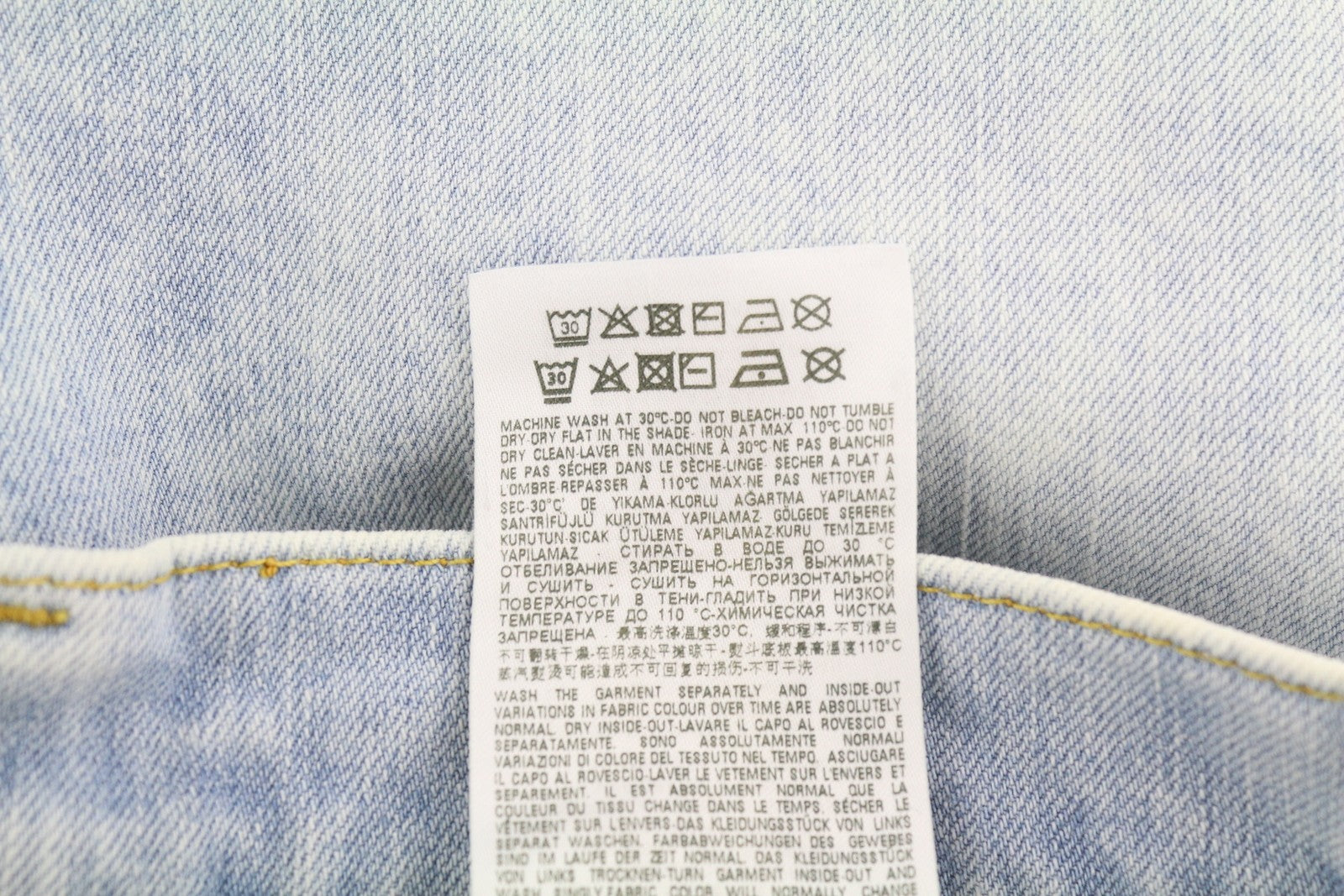 DIESEL 2019 D-Strukt 0GDAM Mens Jeans W31/L34 Slim  Mid Waist Washed Blue