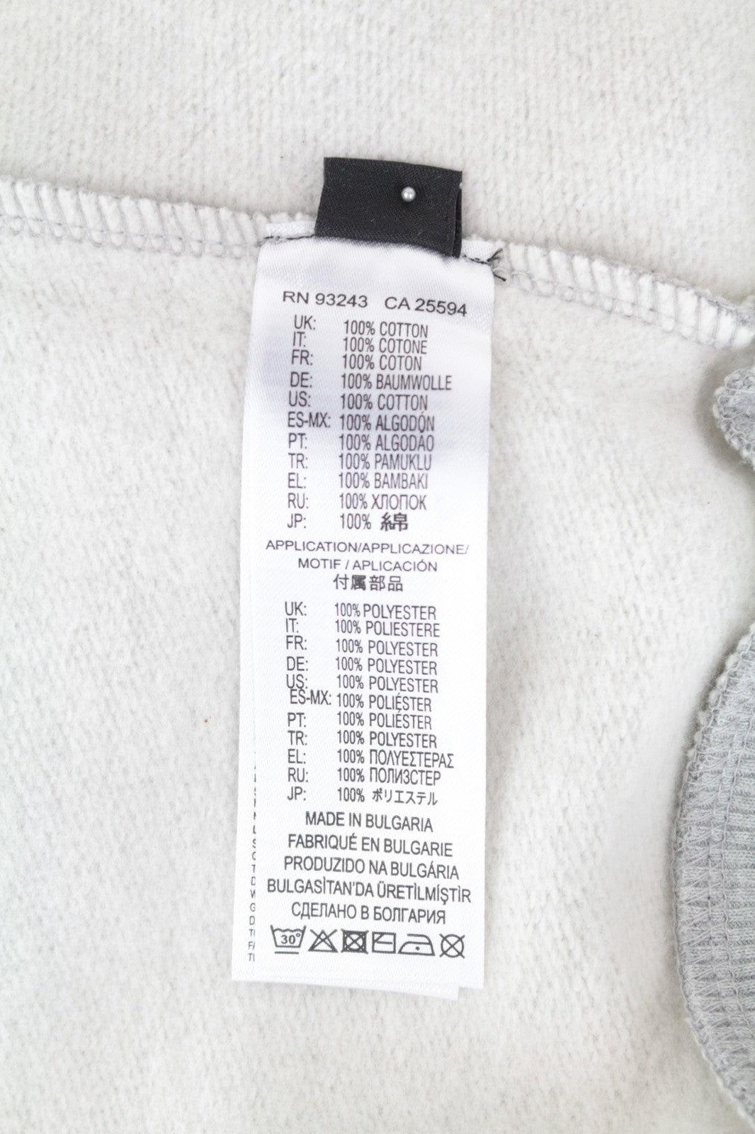 DIESEL F-Arap Felpa Women's XS Sweatshirt Logo Patch Oversized Sleeves