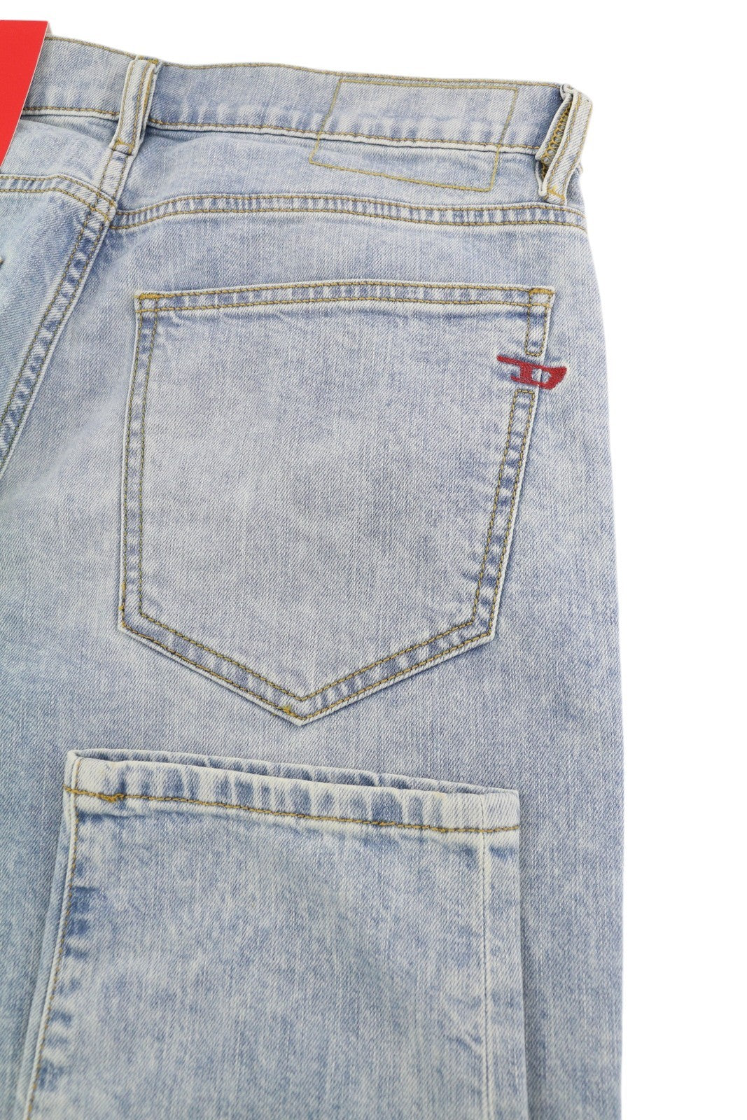 DIESEL 2019 D-Strukt 0GDAM Mens Jeans W30/L34 Slim Leg Mid Waist Washed