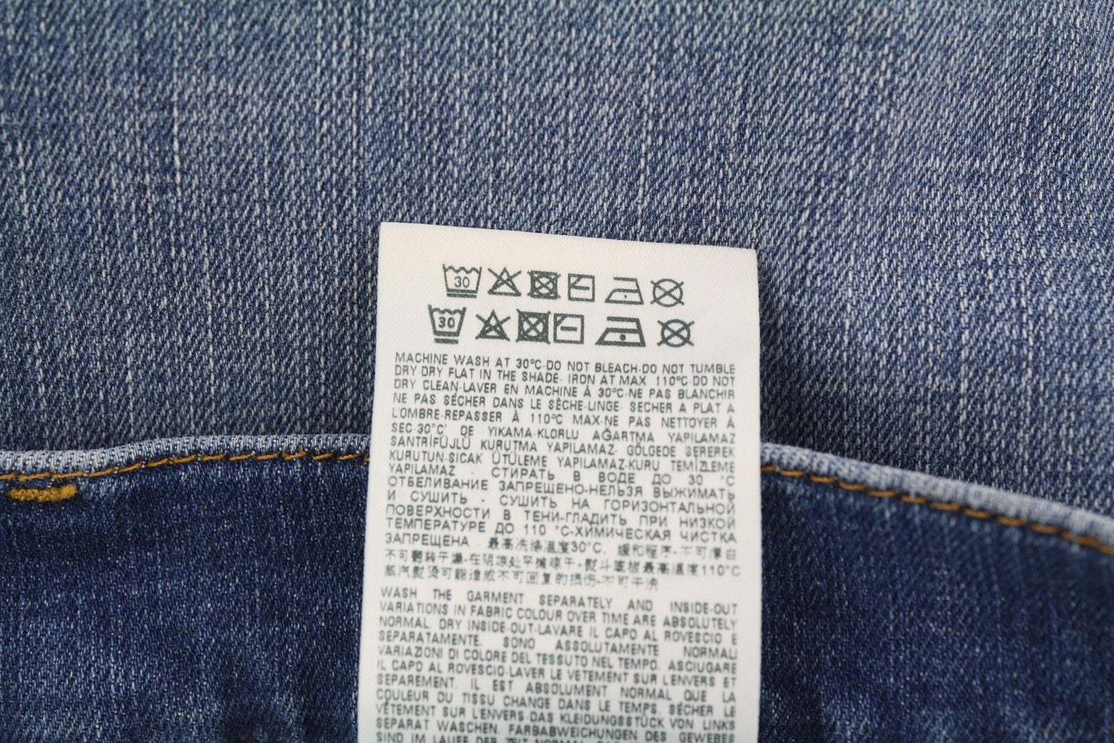 DIESEL D-Luster 009ZR Mens Jeans W30/L30 Slim  Stretch Buttoned Washed Blue