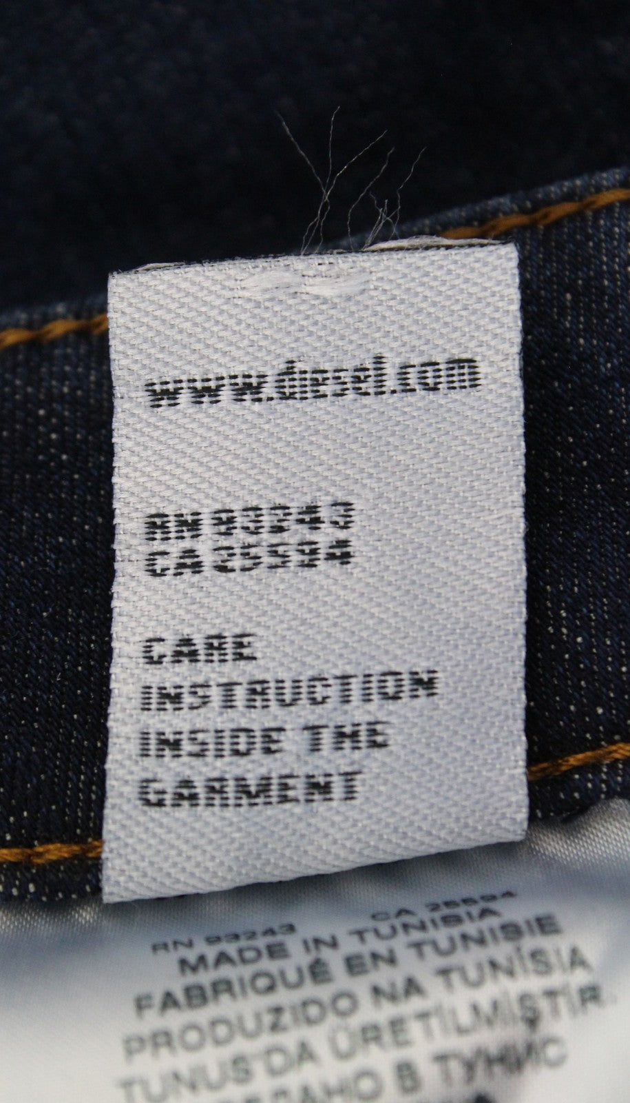 DIESEL D-Luhic-SP-NE 069IU Men's W32 Tapered Sweat Jogg Jeans Panel Contrast