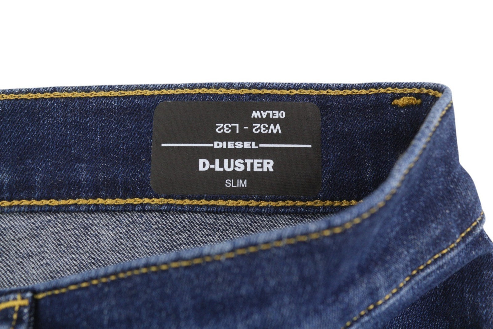 DIESEL D-Luster 0ELAW Mens Jeans W32/L32 Slim  Buttoned Washed  Blue