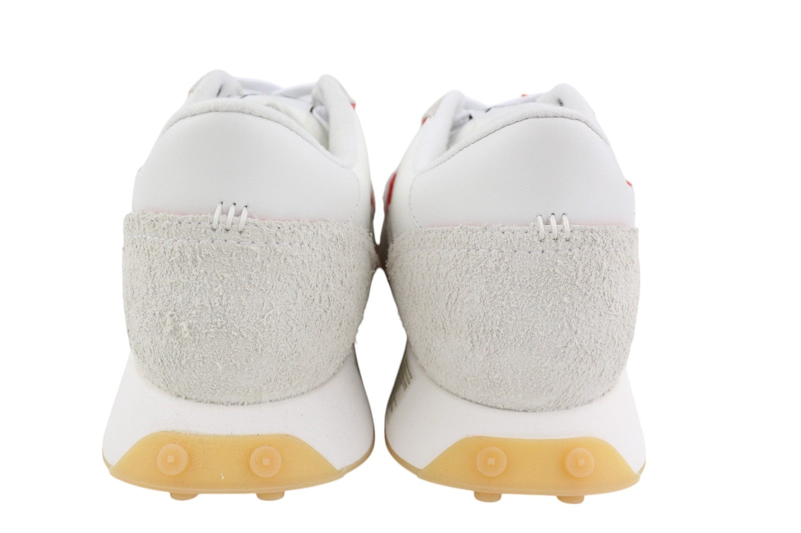 DIESEL S-Racer LC Mens Sneakers EU42 Light White Leather Laced Trainers RRP195